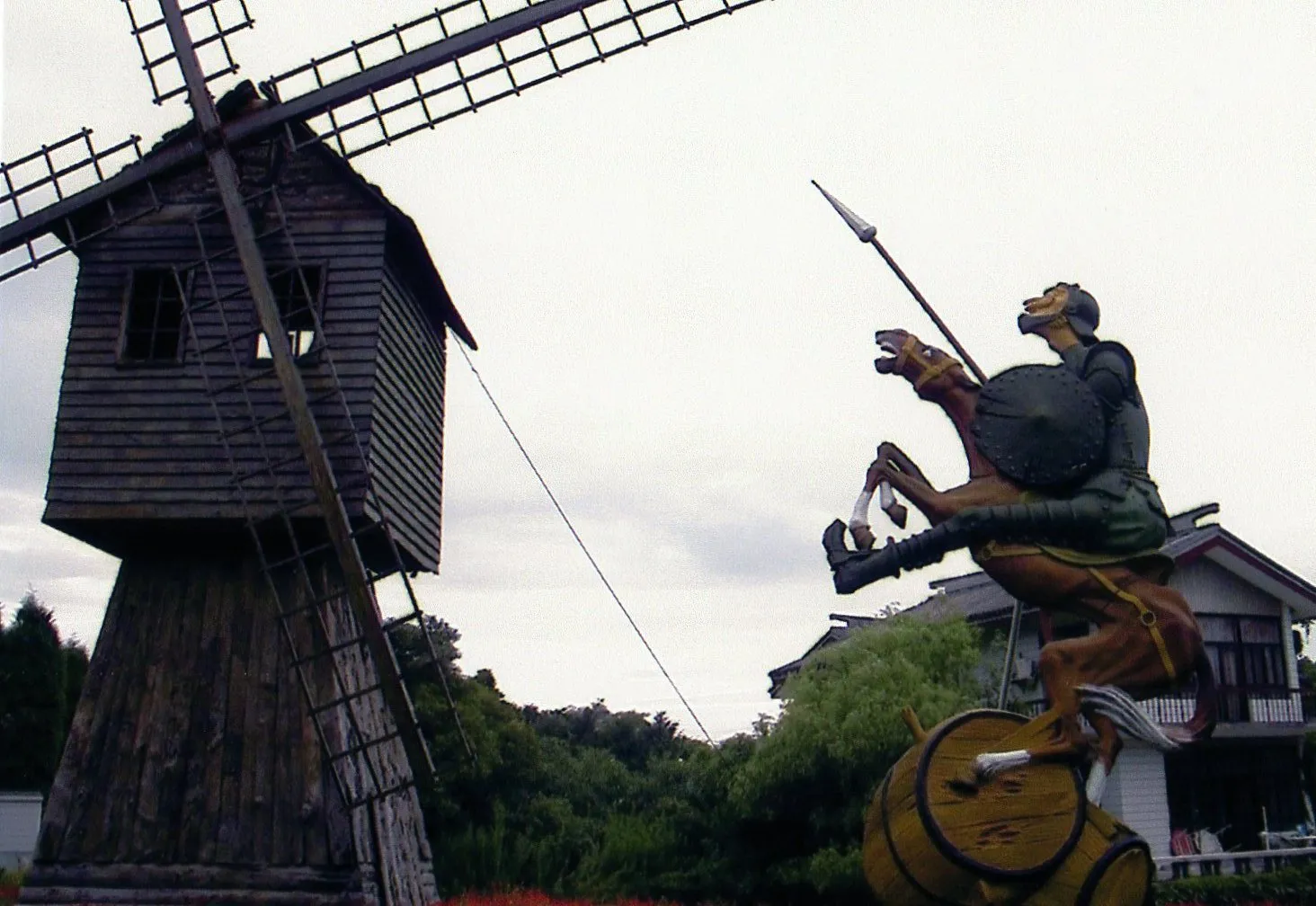 上海植物園のドンキホーテのモニュメント