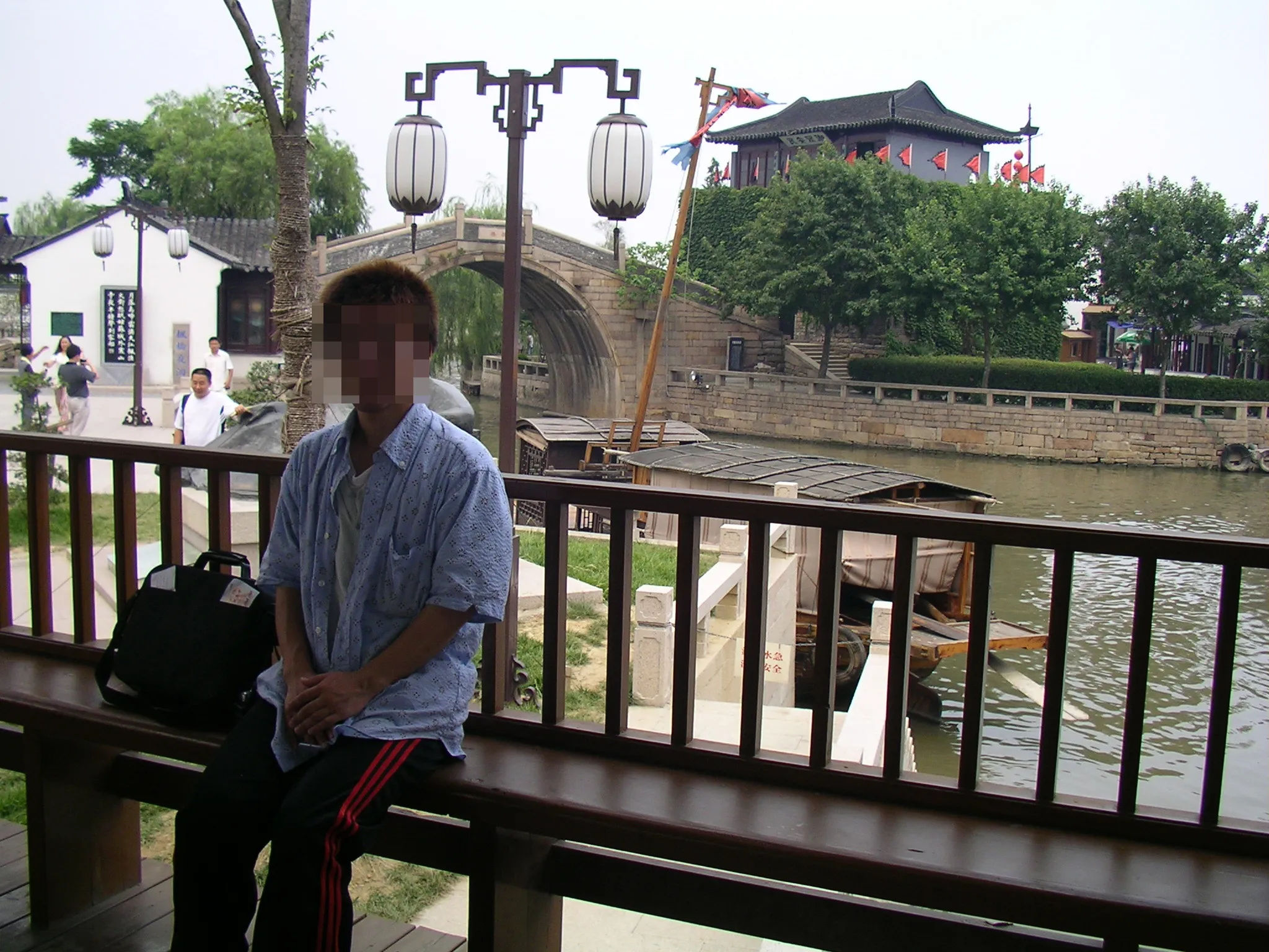 休憩所で一休み