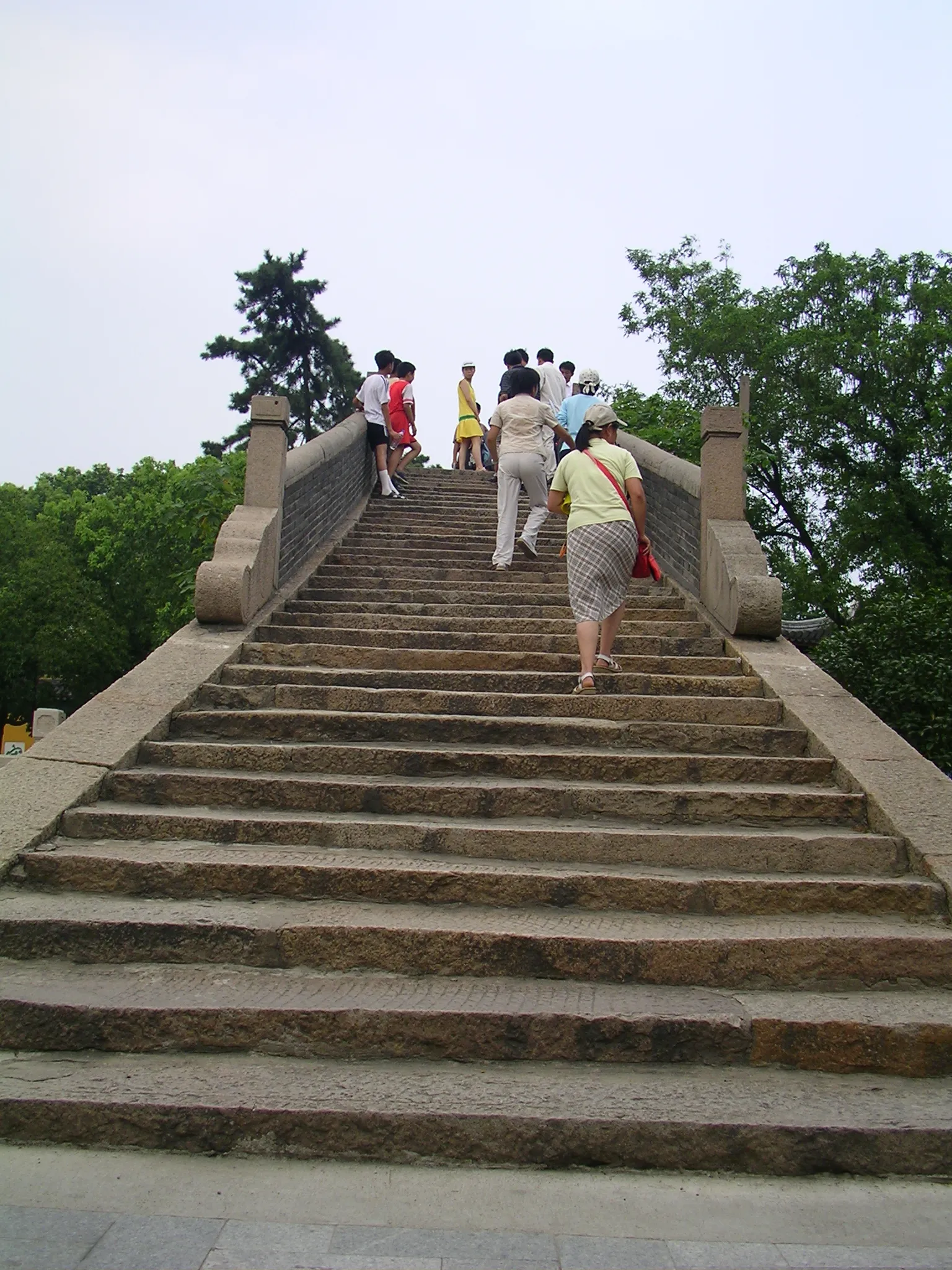 蘇州寒山寺の風情のある階段