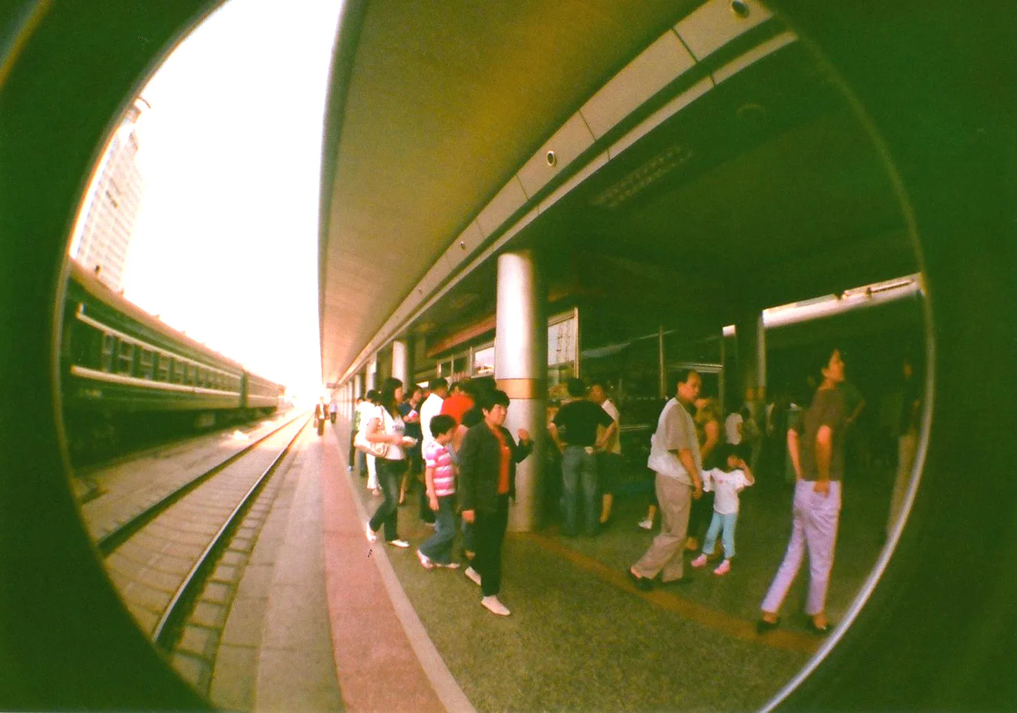 停車中の外の空気