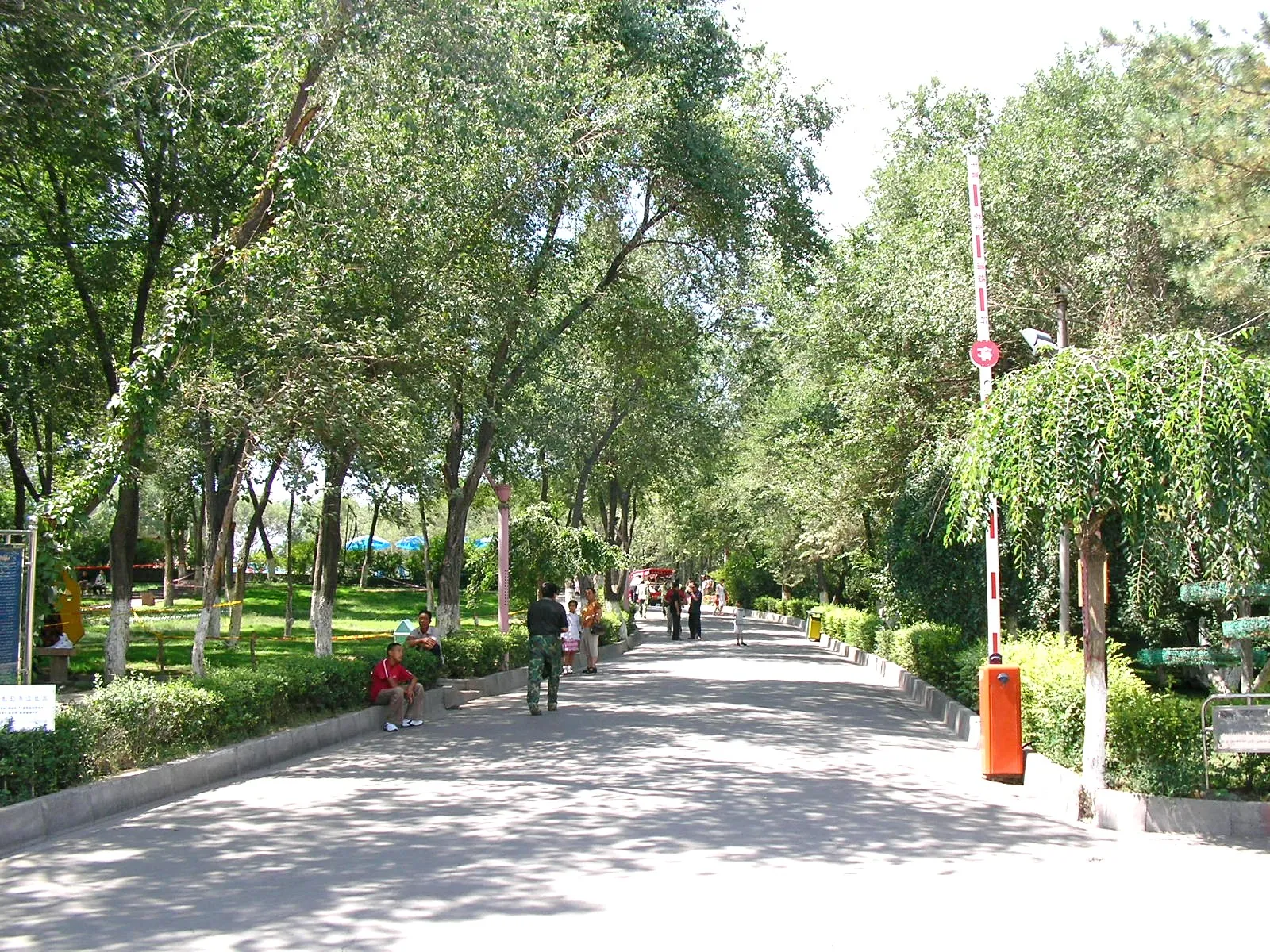 紅山公園の中の様子