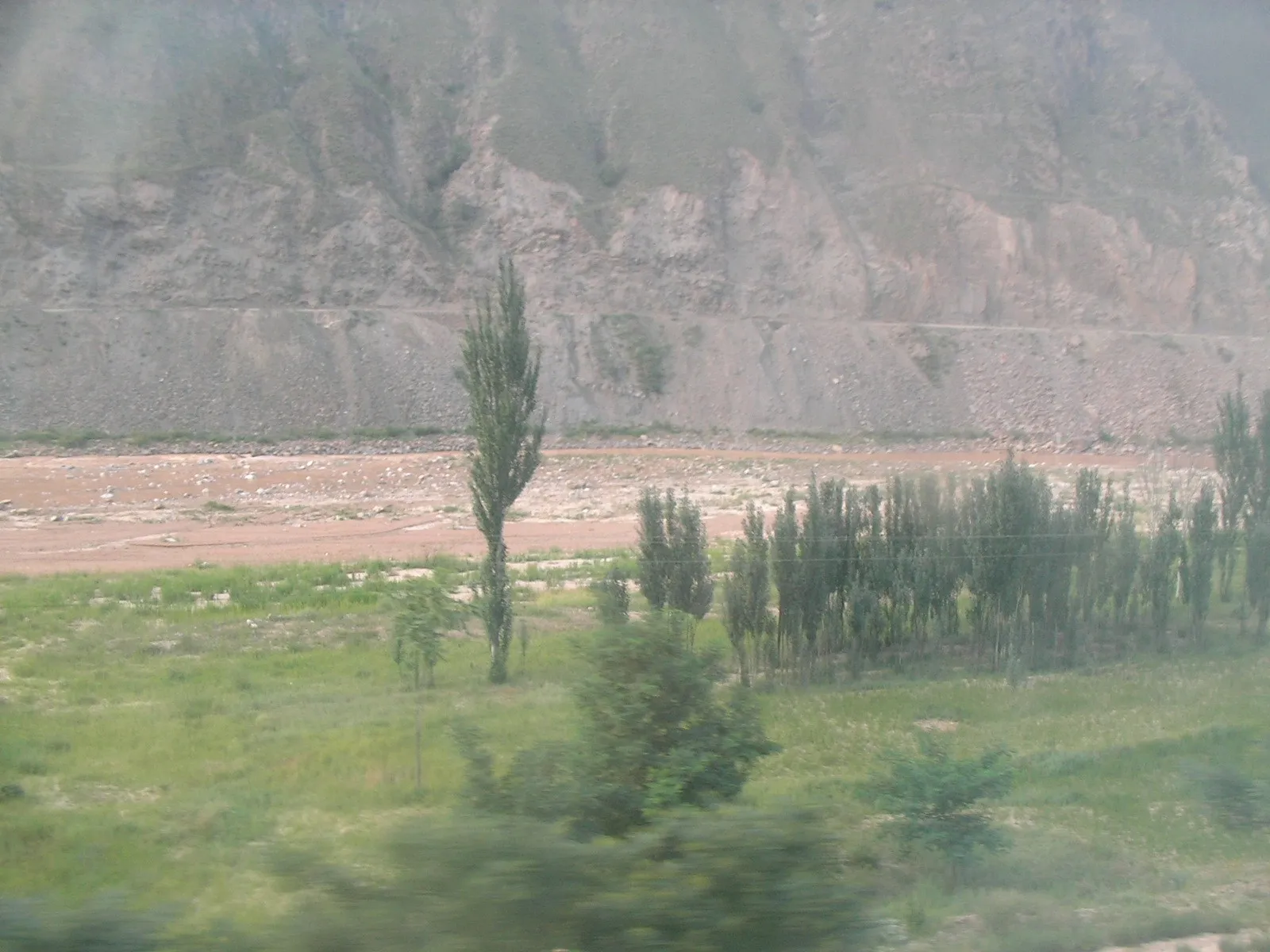 甘粛省蘭州市の風景