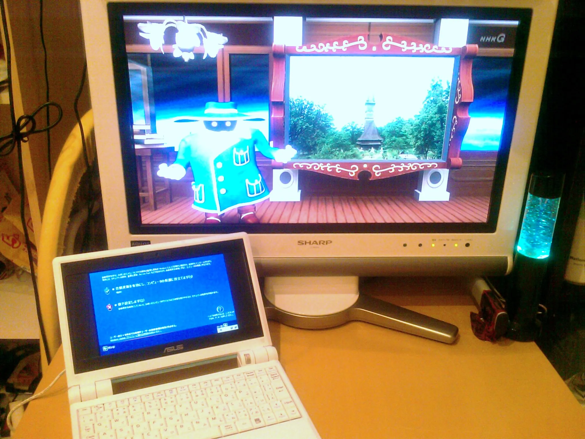 SHARPのリビングパソコン