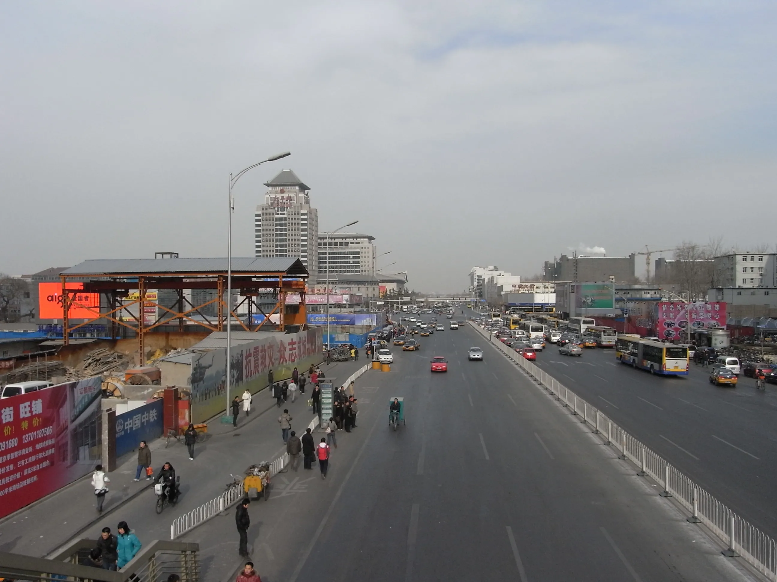 再開発が進む中関村