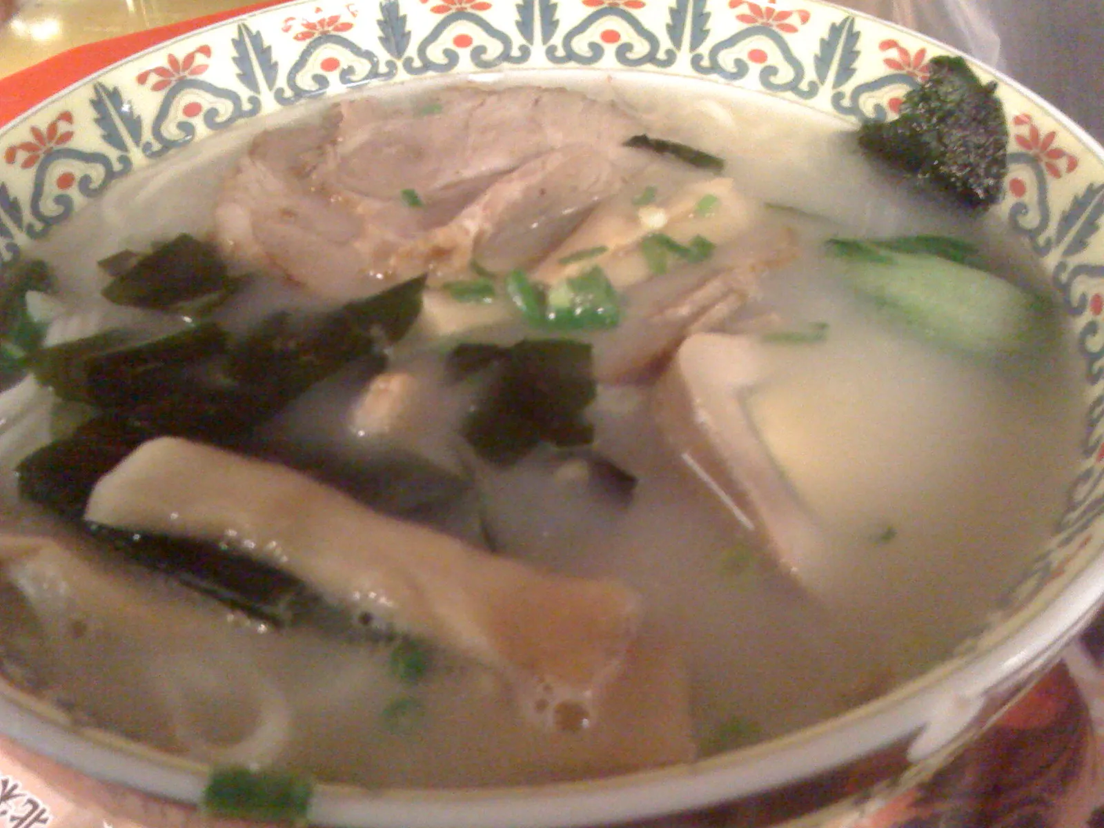 東単のラーメン