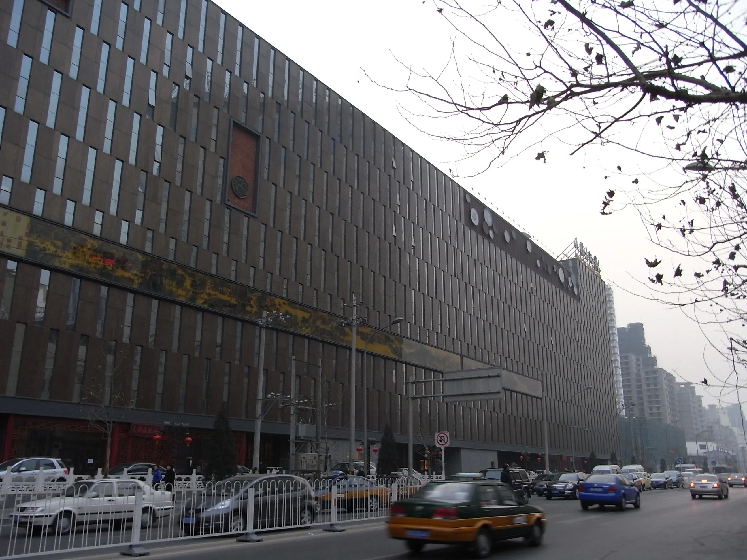 北京古玩城の内部