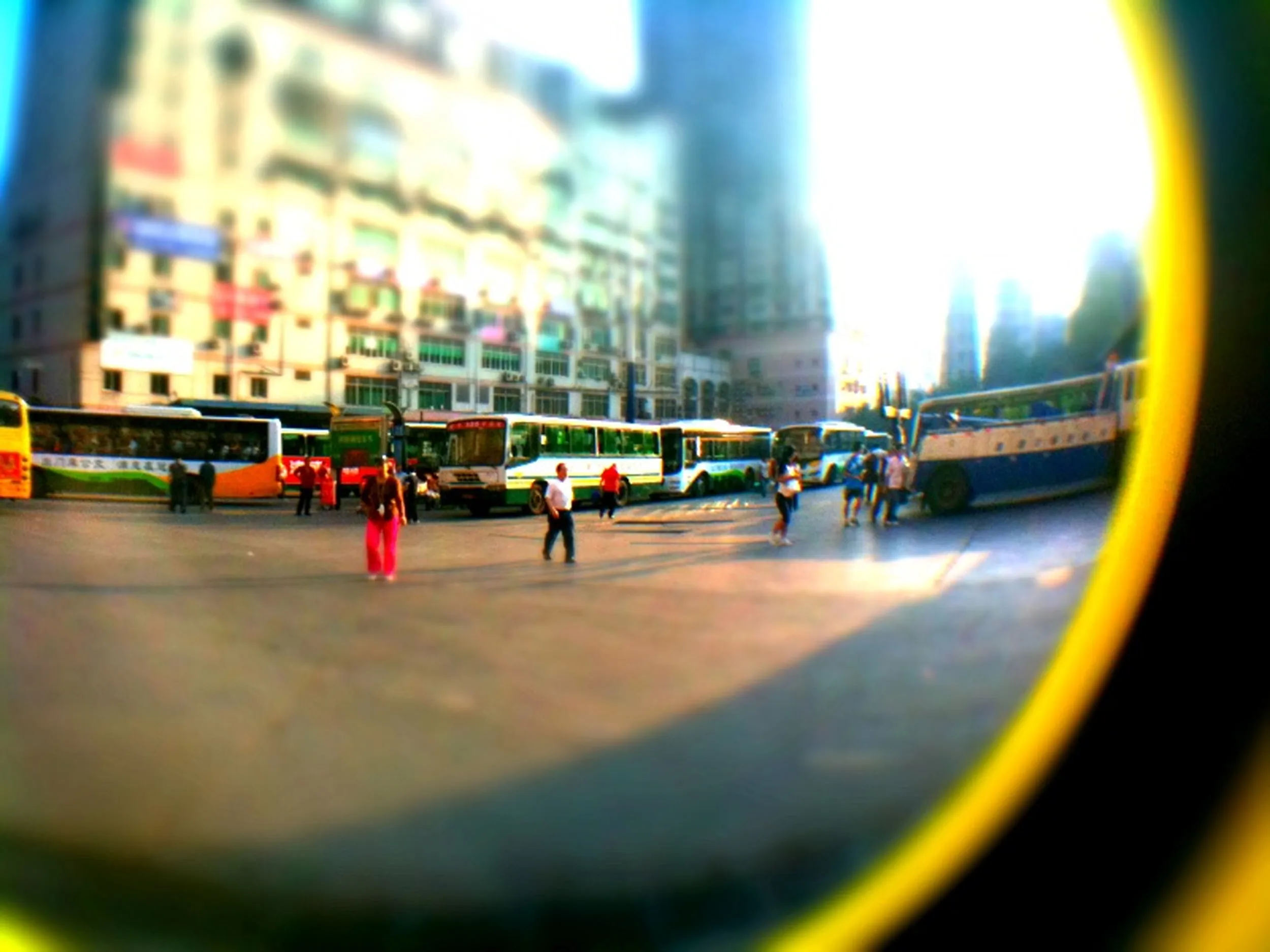 南坪汽車站の中