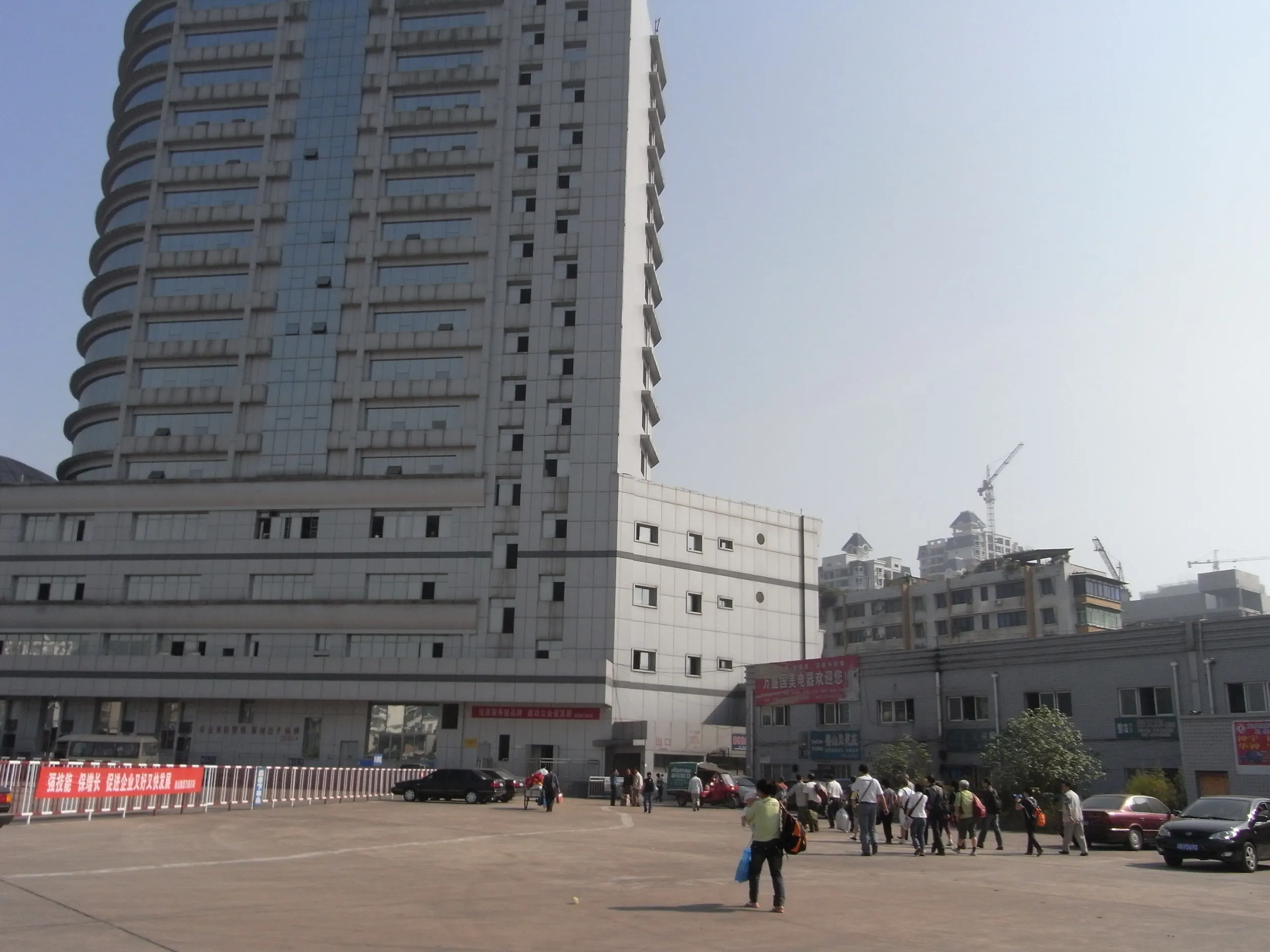 万盛区の中心街