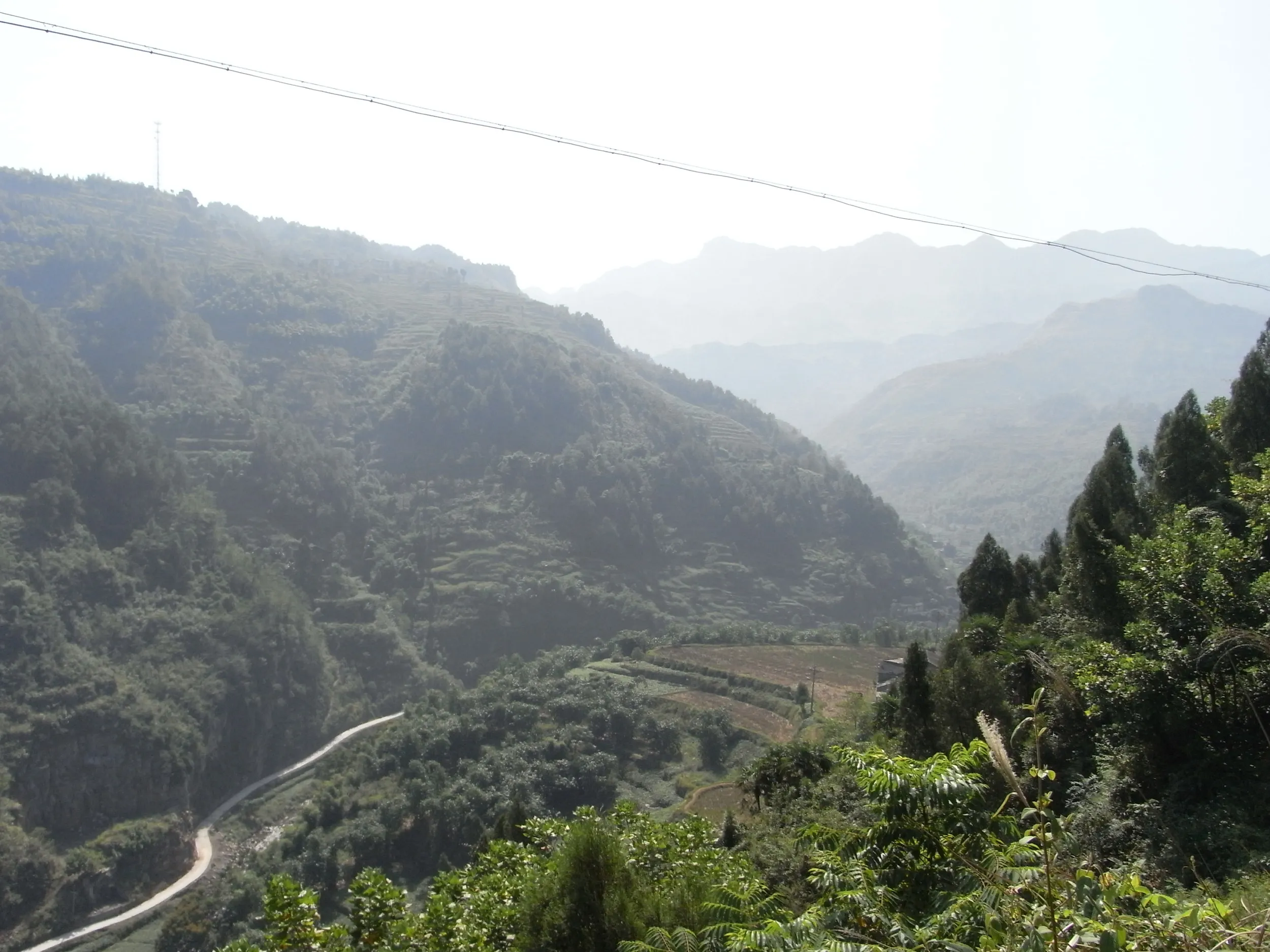 南天鎮付近の風景