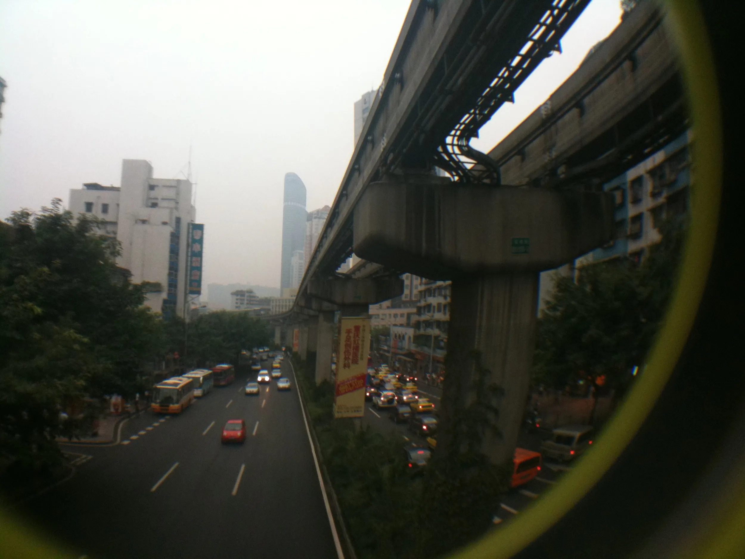 重慶のモノレール