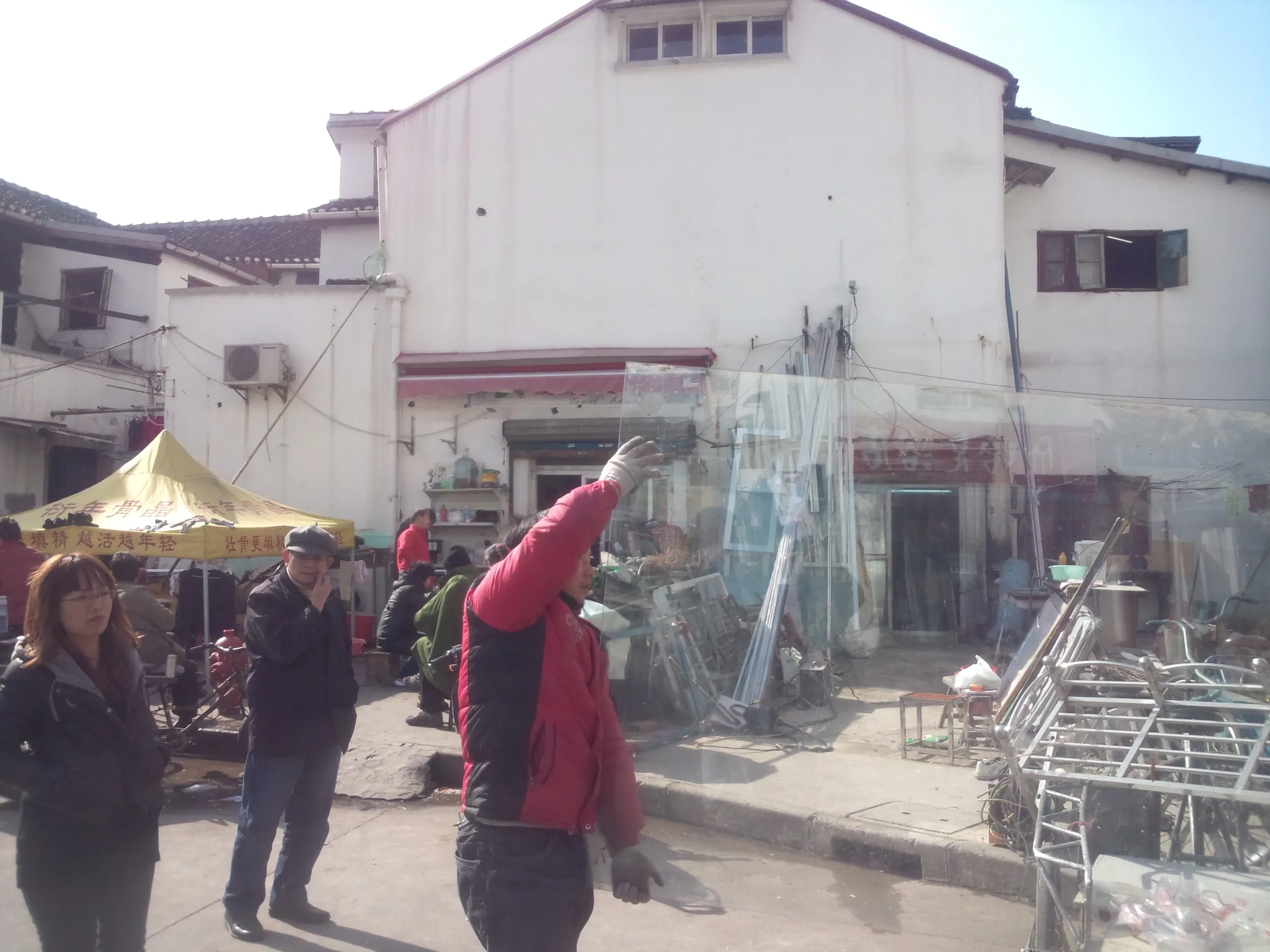 新閘橋付近の風景