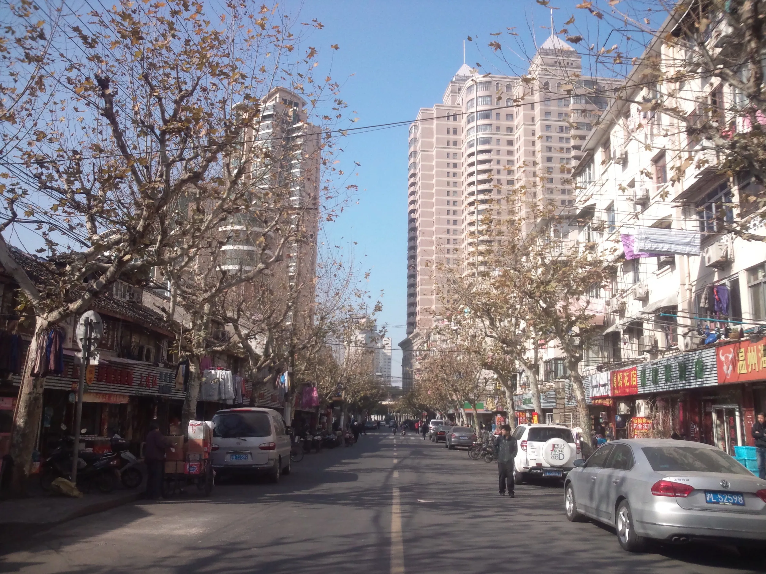 新閘橋付近の風景