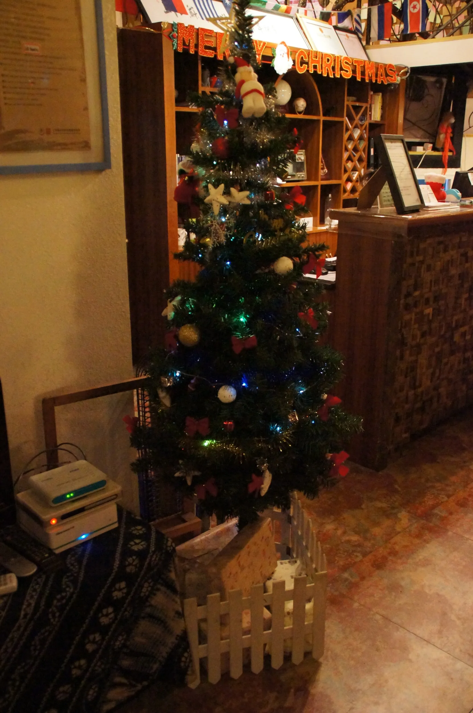 クリスマスイブのSOHO Youth Hostel