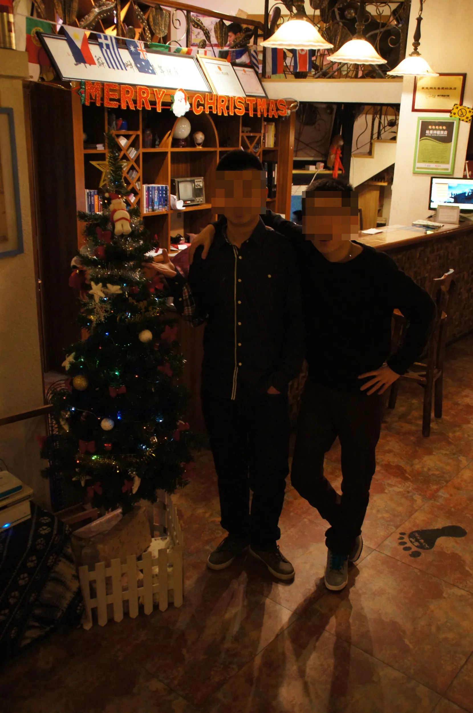 クリスマスイブのSOHO Youth Hostel