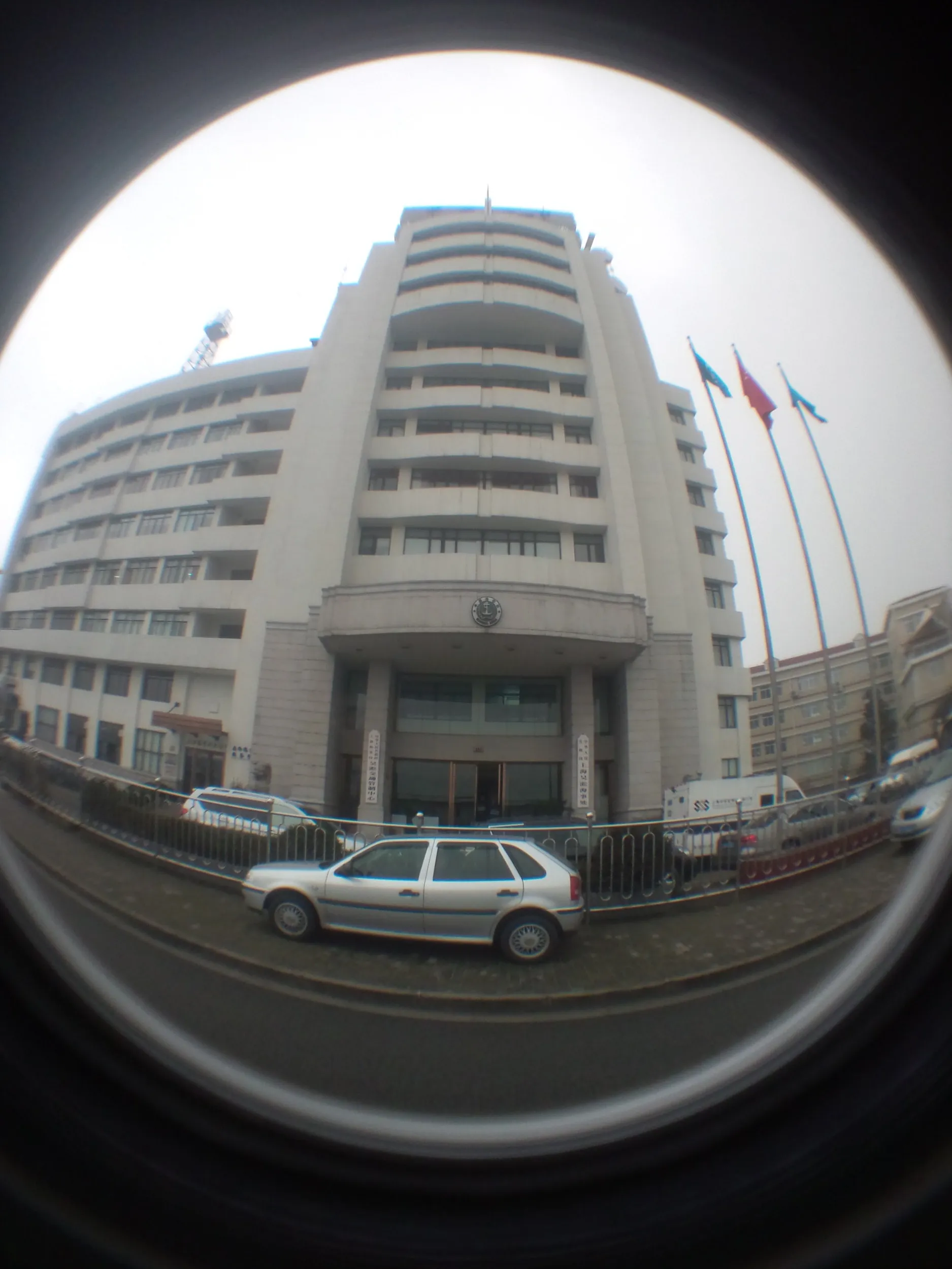 吴淞新城・吴淞渡口周辺にある公安