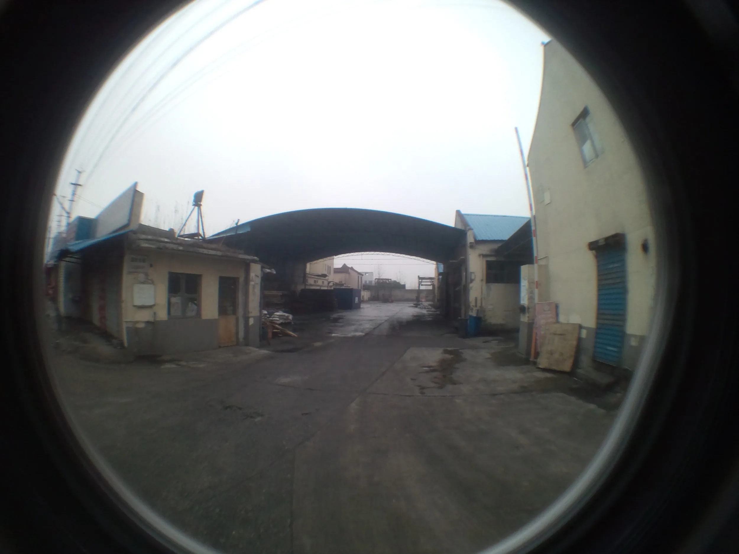 三岔港村周辺の風景