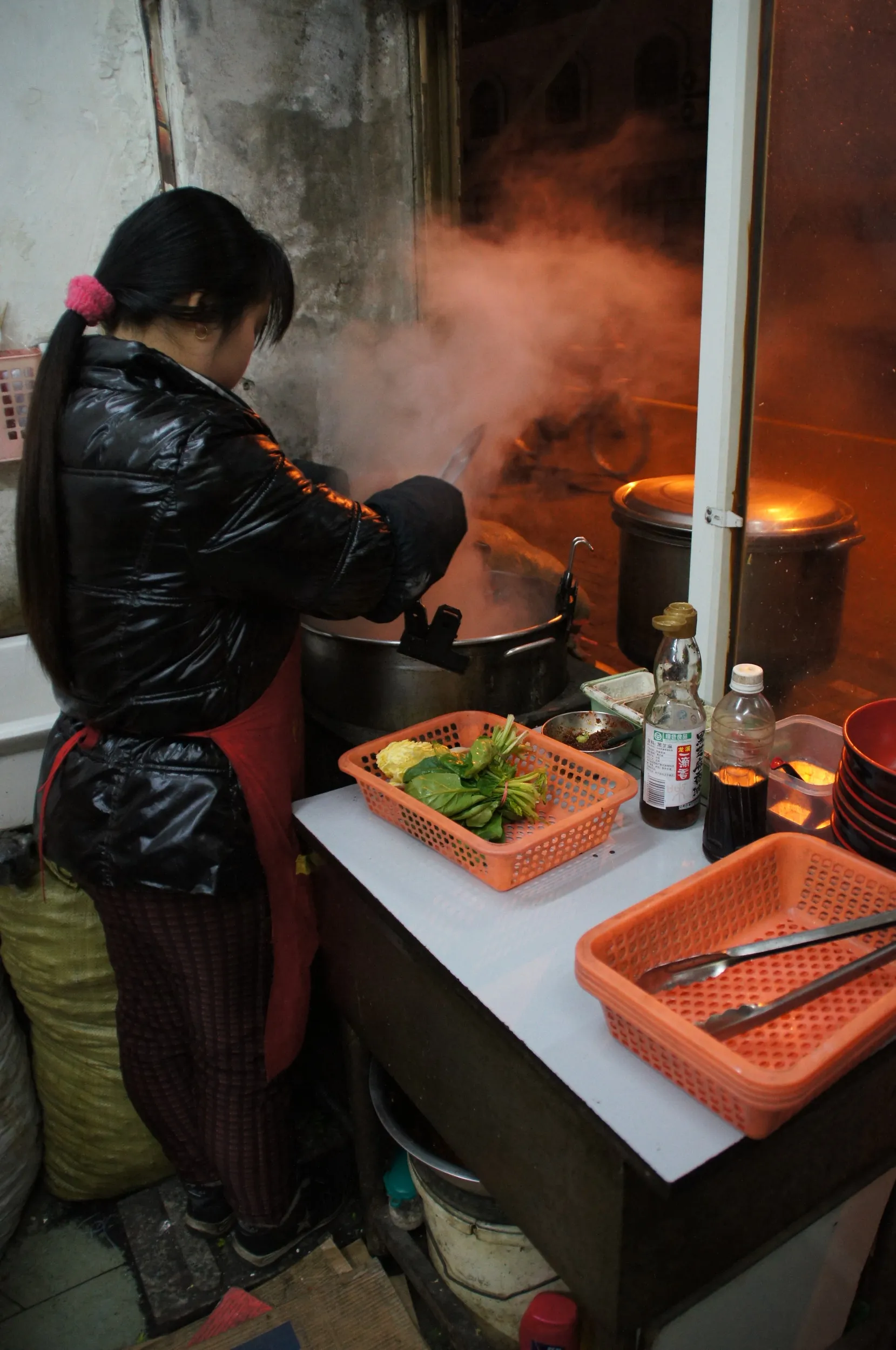 麻辣湯ベースの一人鍋料理を提供しているお店