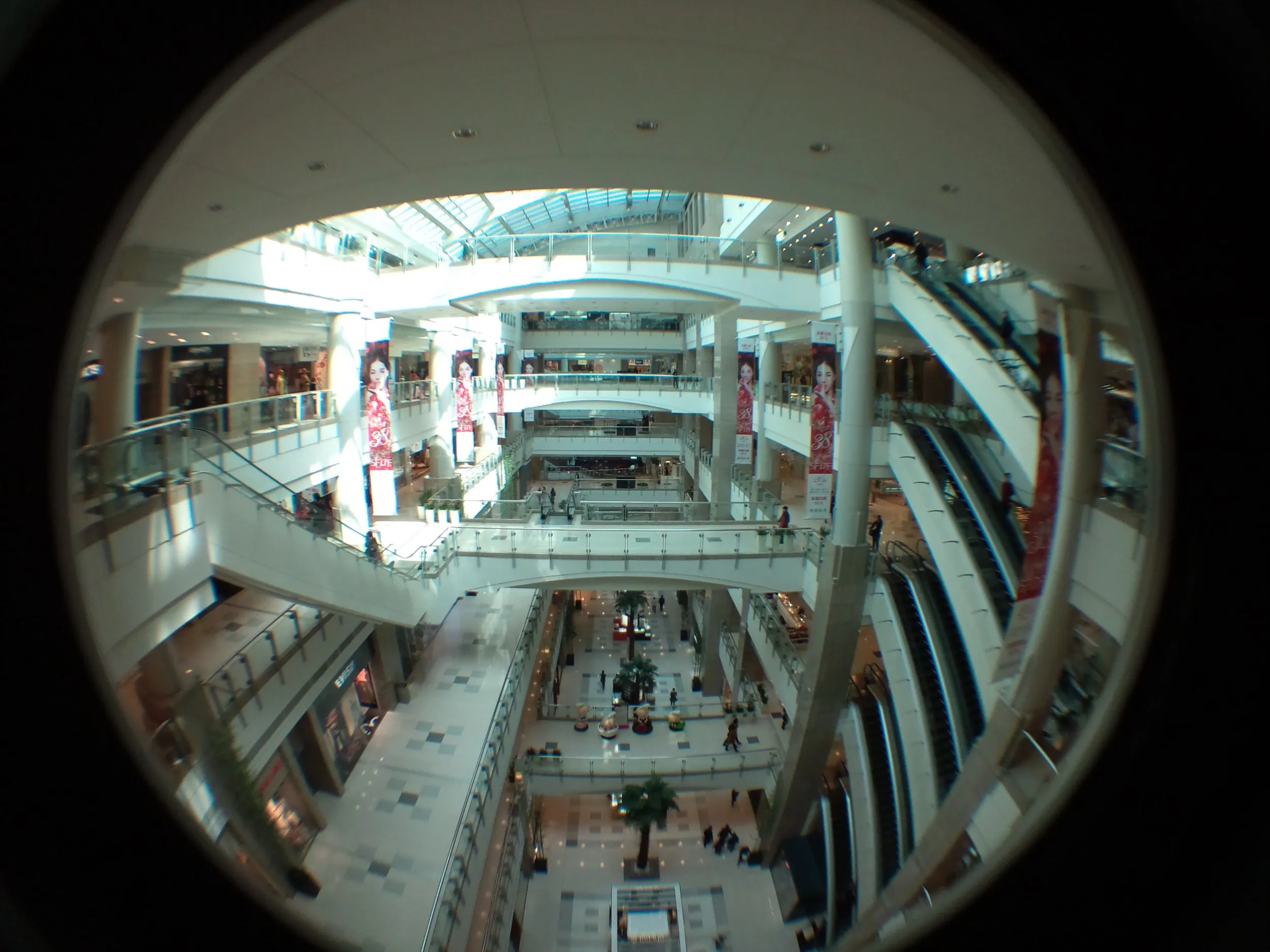 徐家匯のデパート内