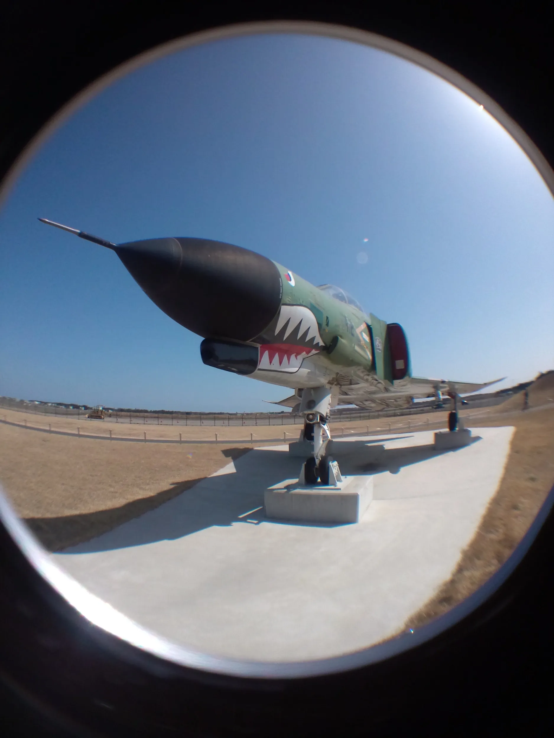 RF-4EJ 魚眼レンズ