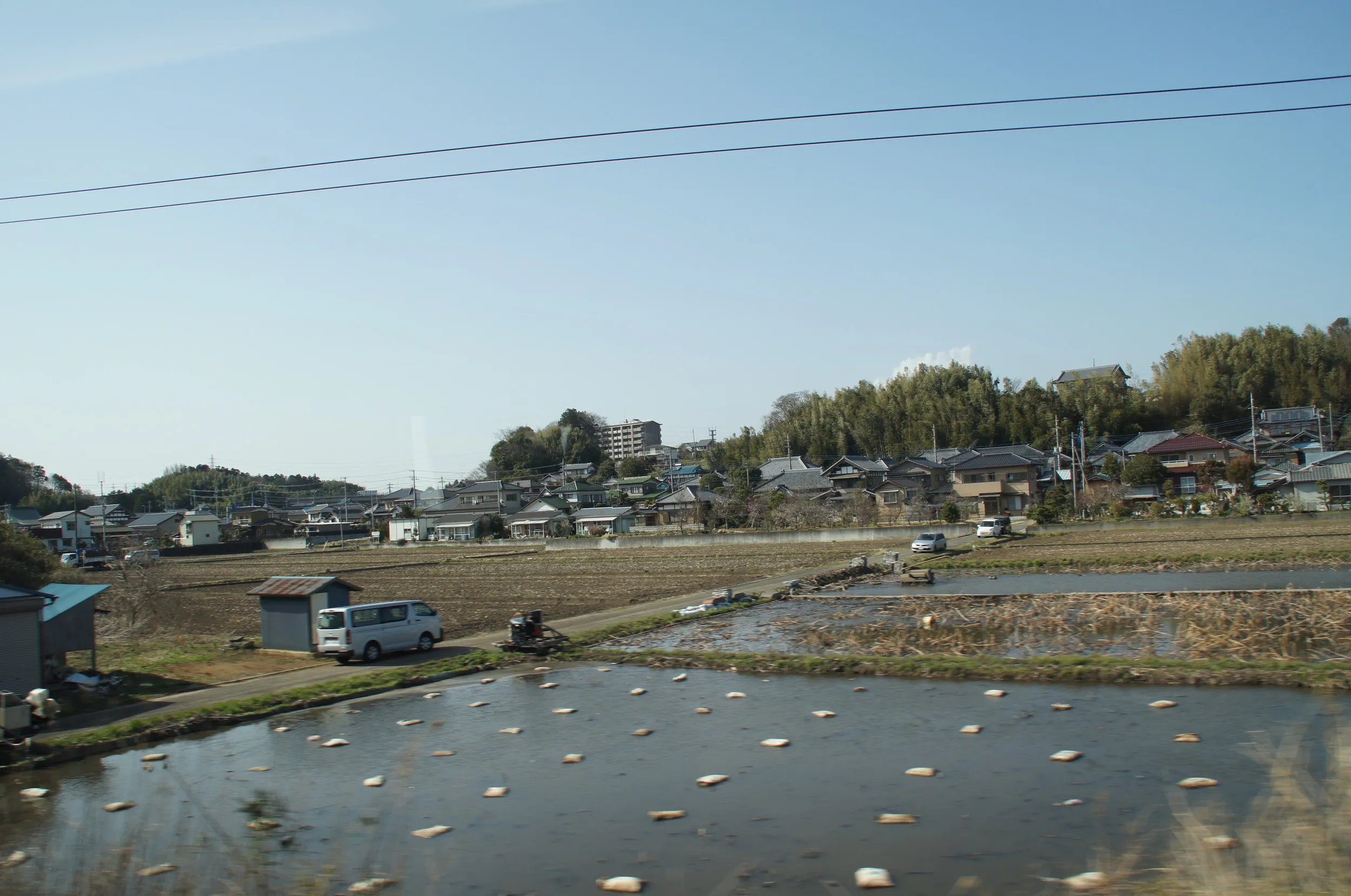 特急スーパーひたち 車窓風景