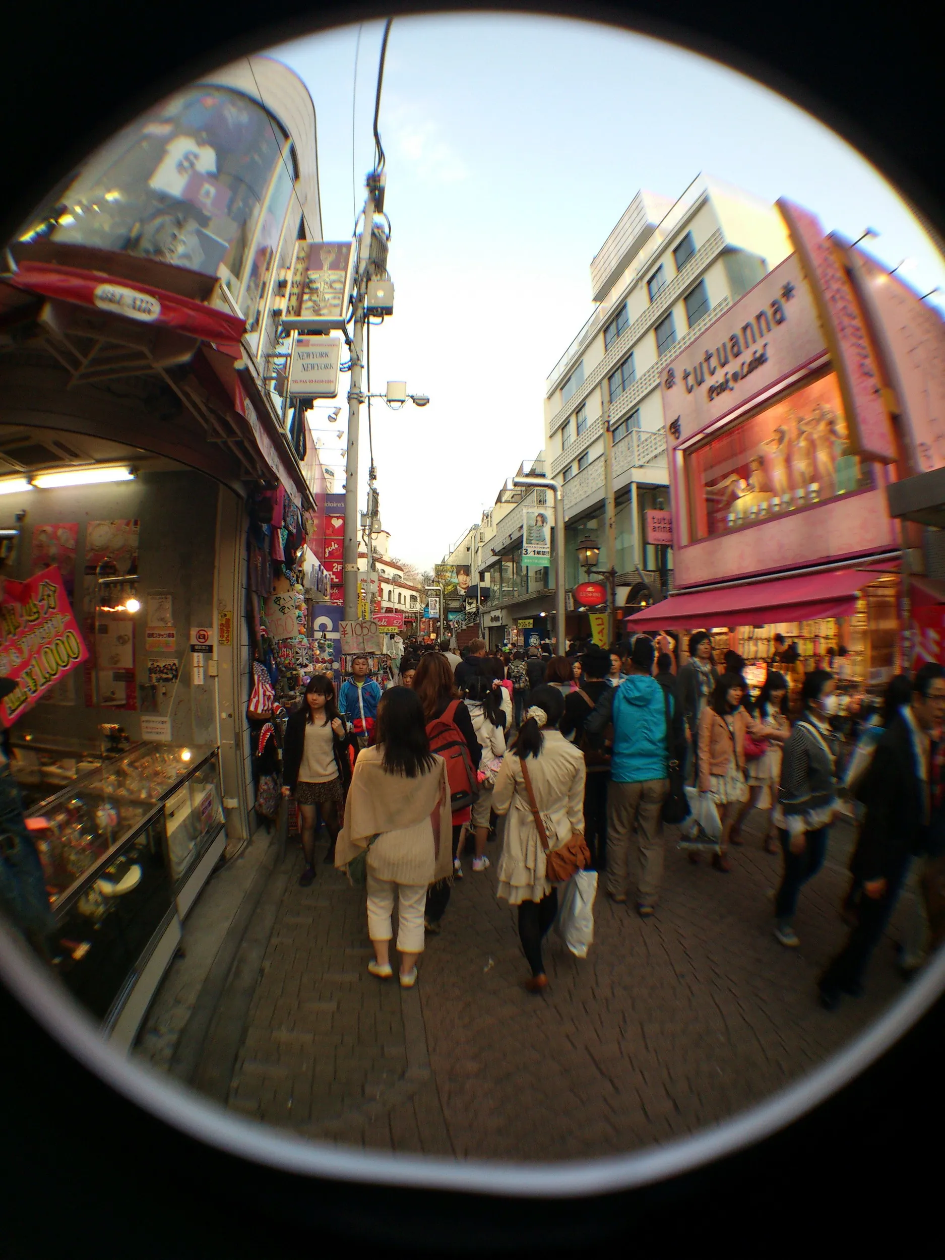 原宿、竹下通り