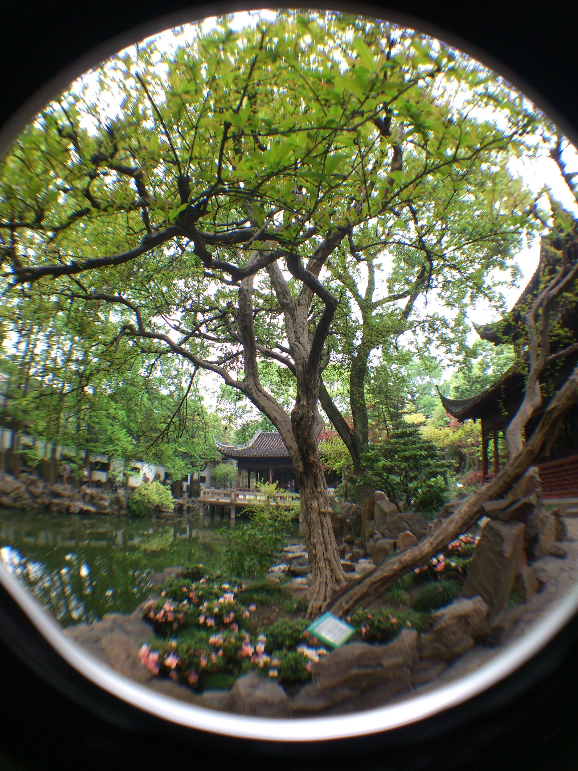 会景楼付近の風景