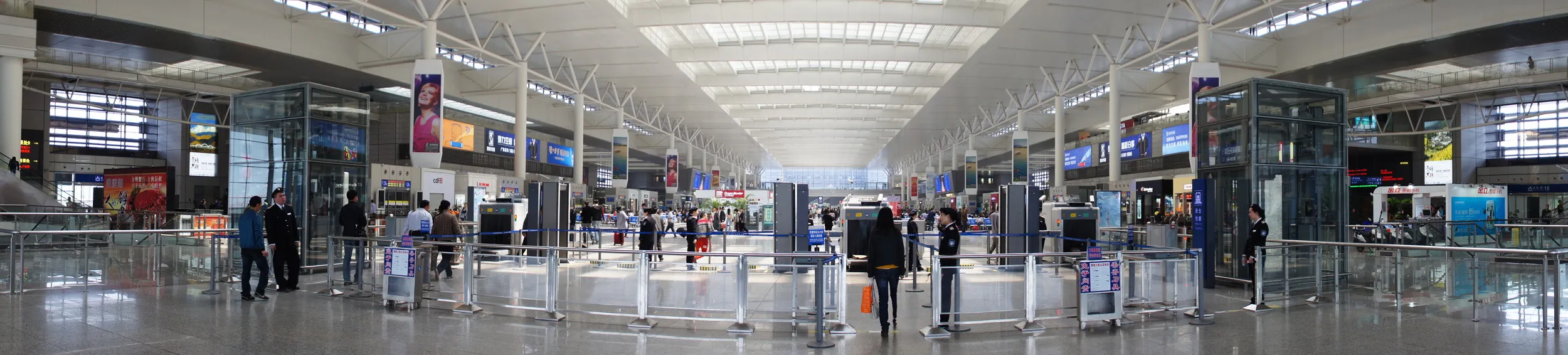 待合室 パノラマ撮影