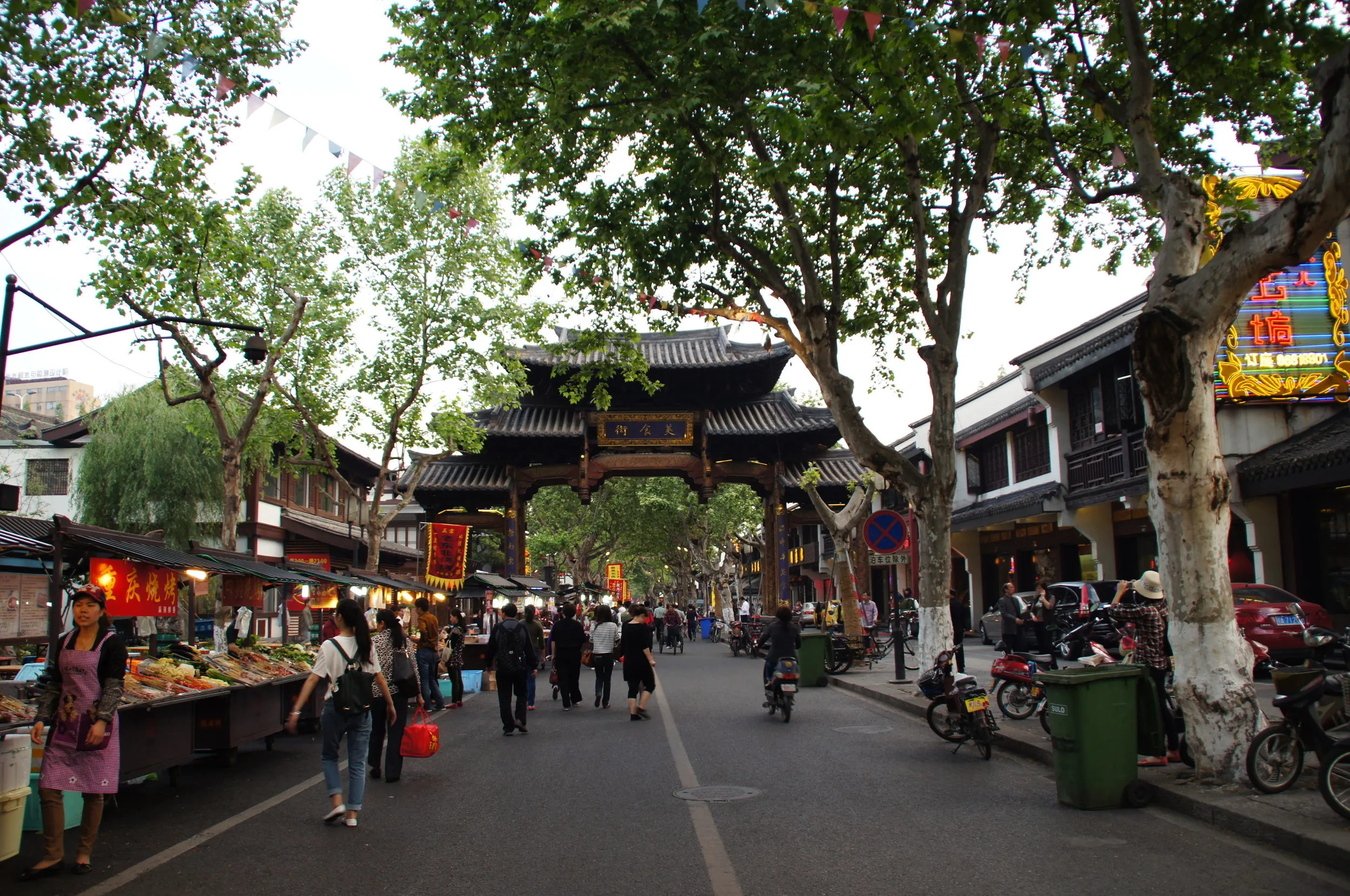 中山南路の屋台