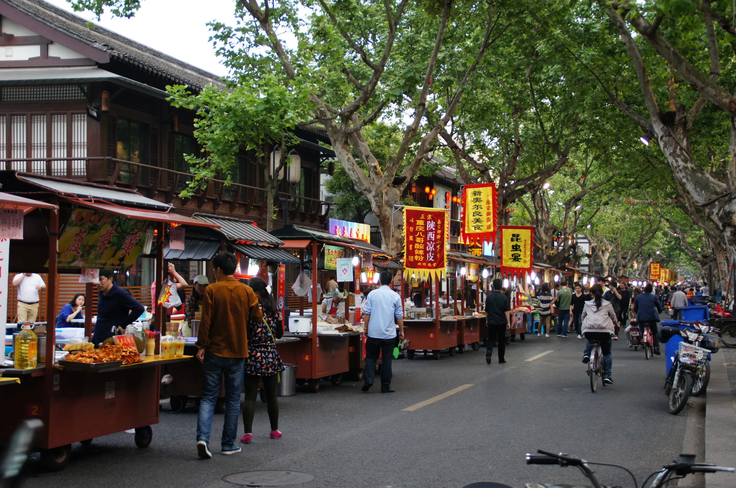 中山南路の屋台