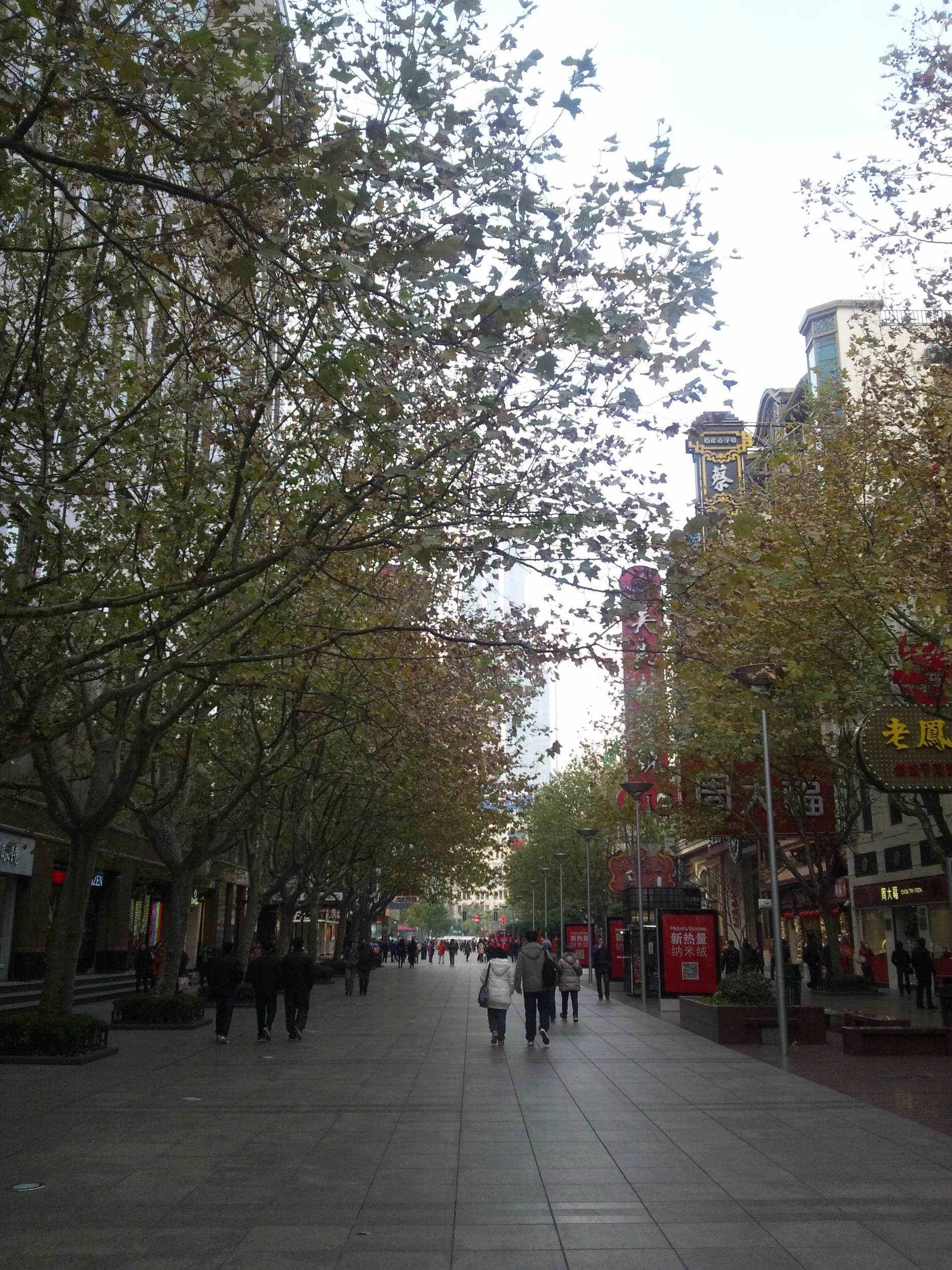 上海の南京東路