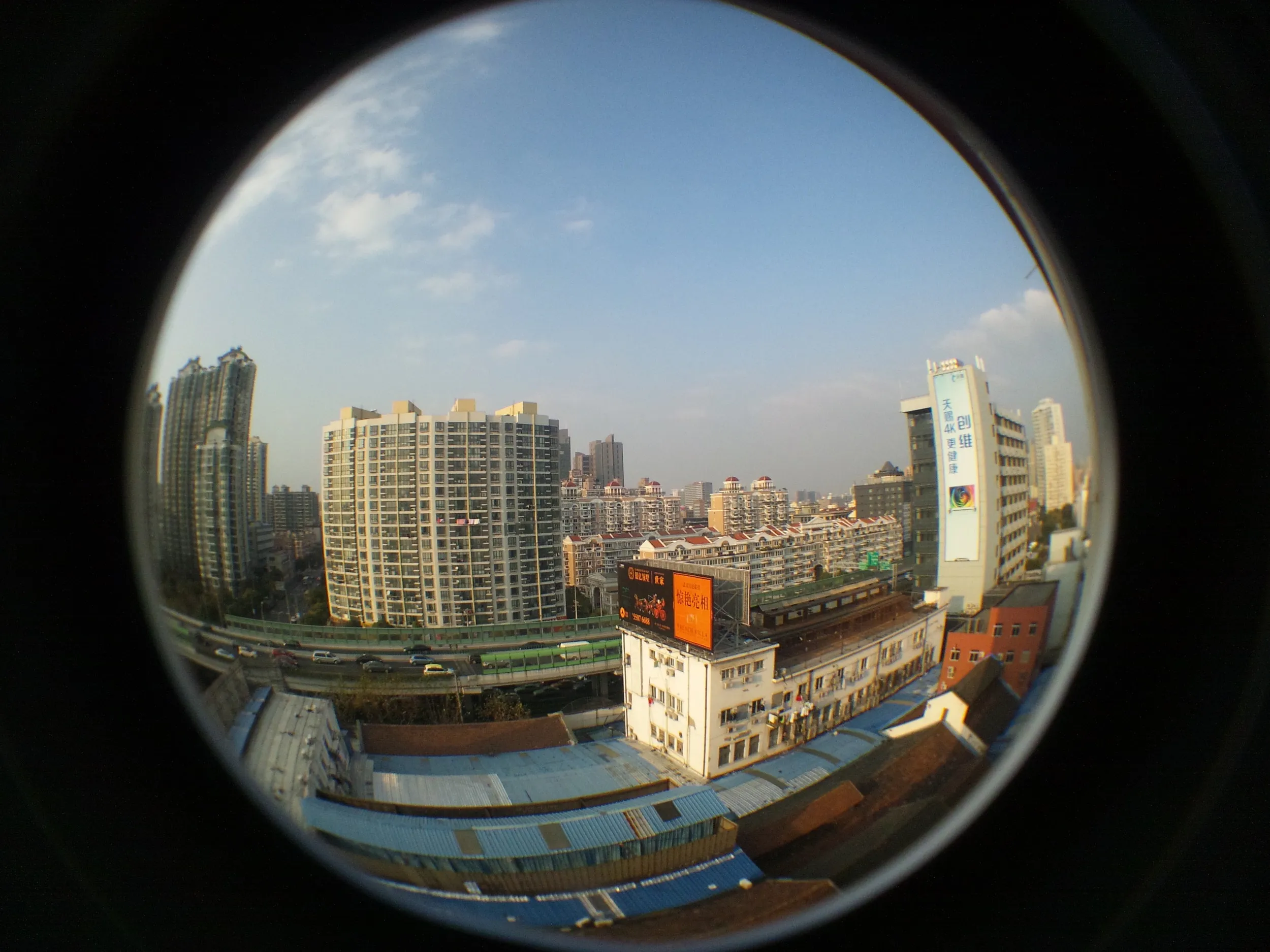 ぼろホテルからの風景