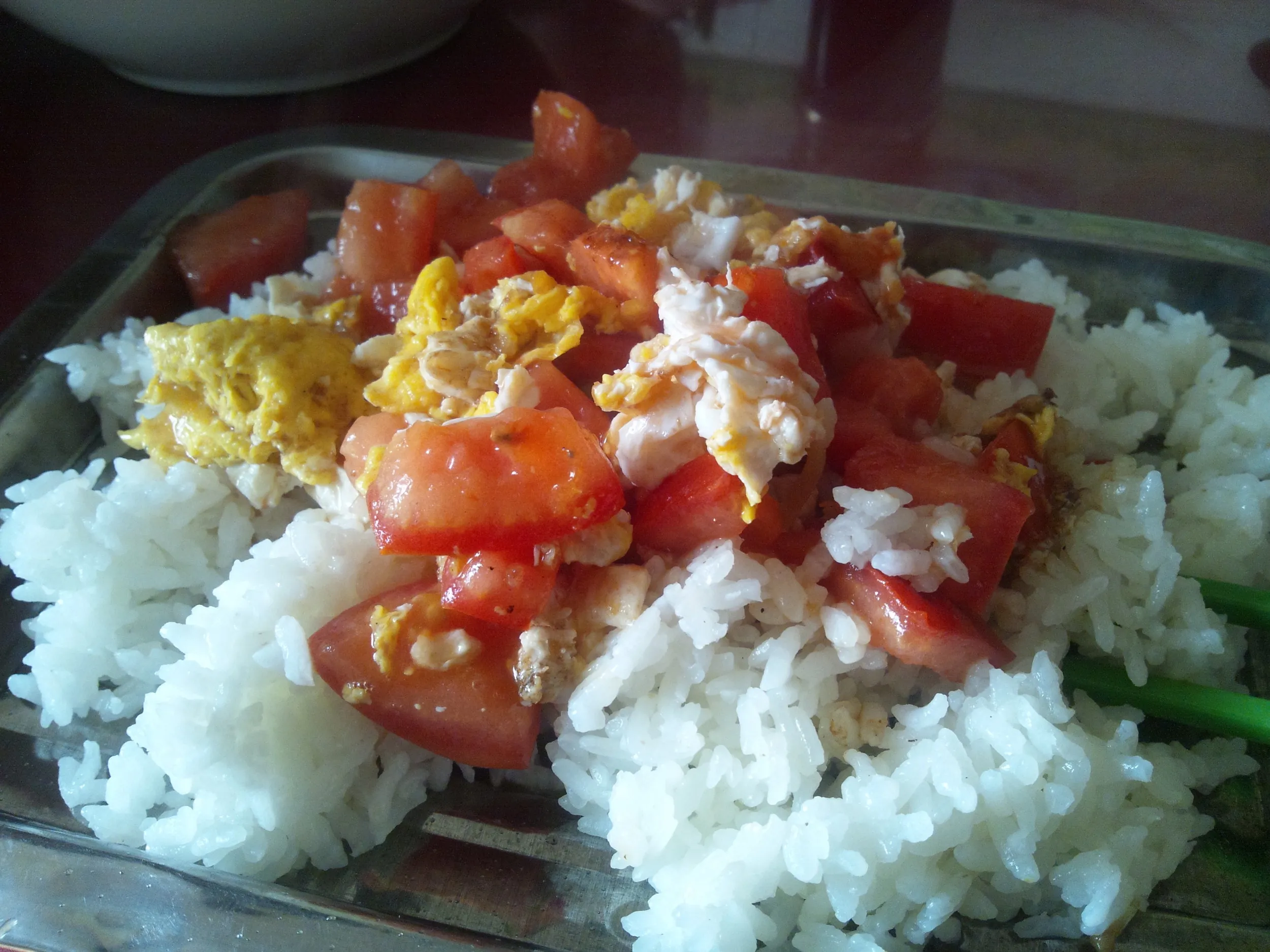 卵とトマト炒め