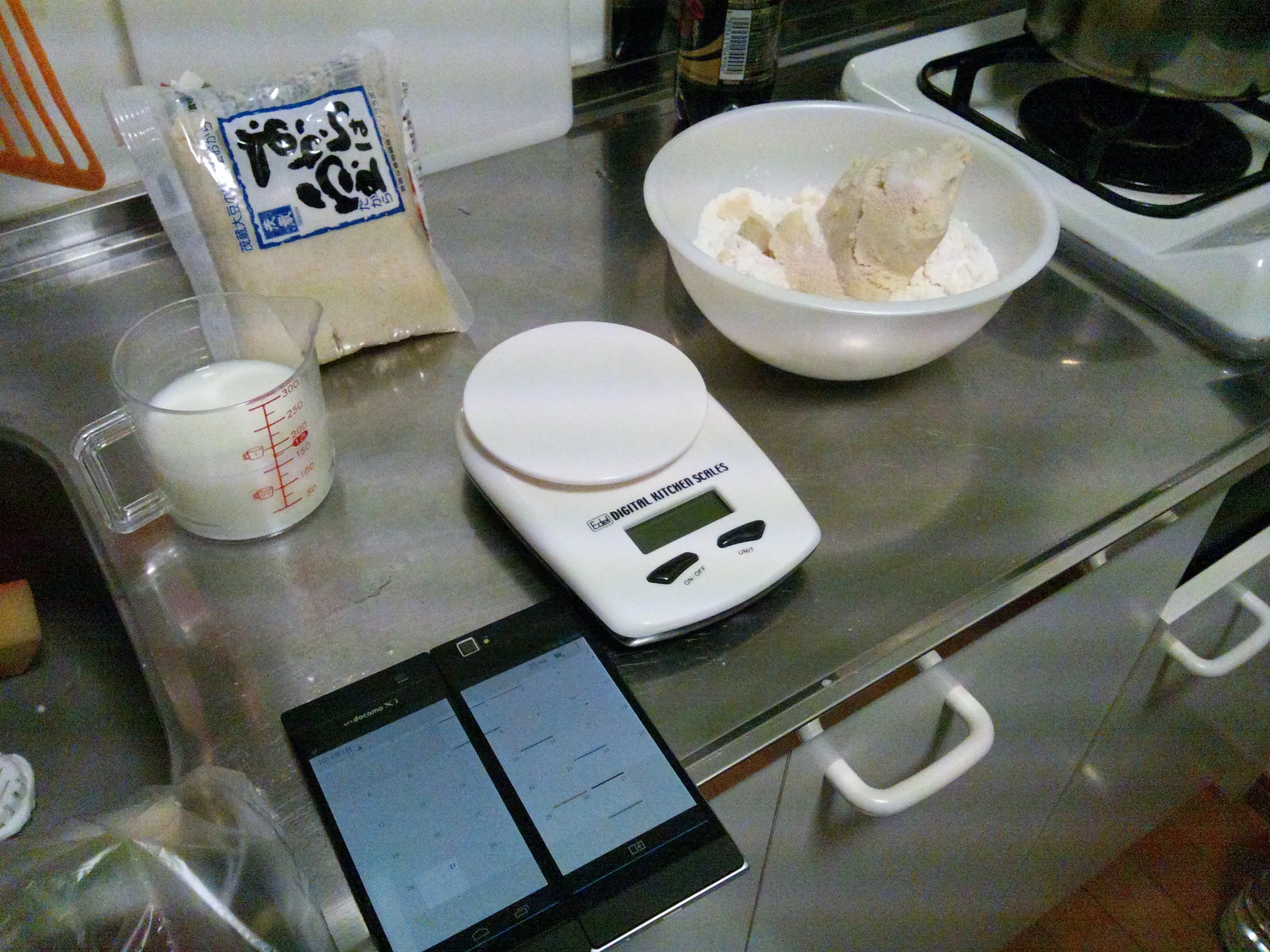 おからパンを作成