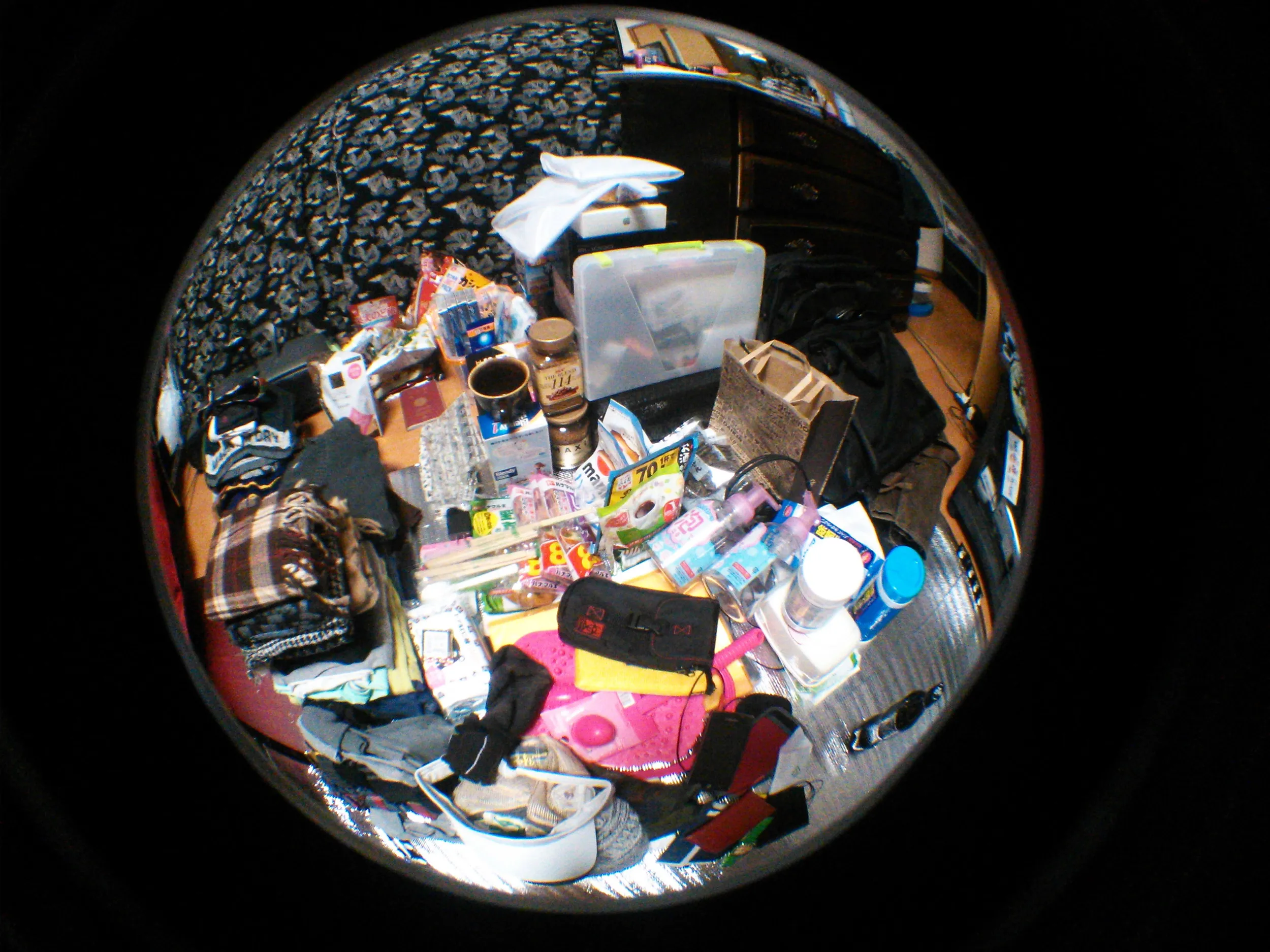 上海に戻る際に持ってく荷物