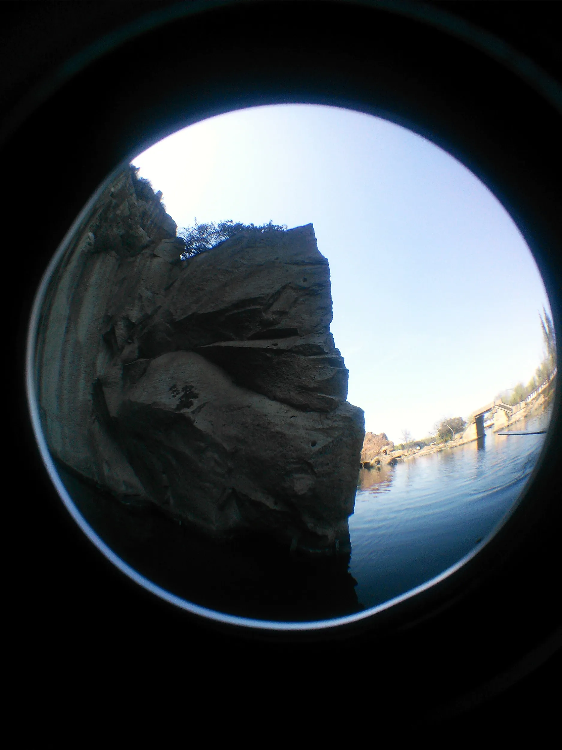 ボートからの東湖風景