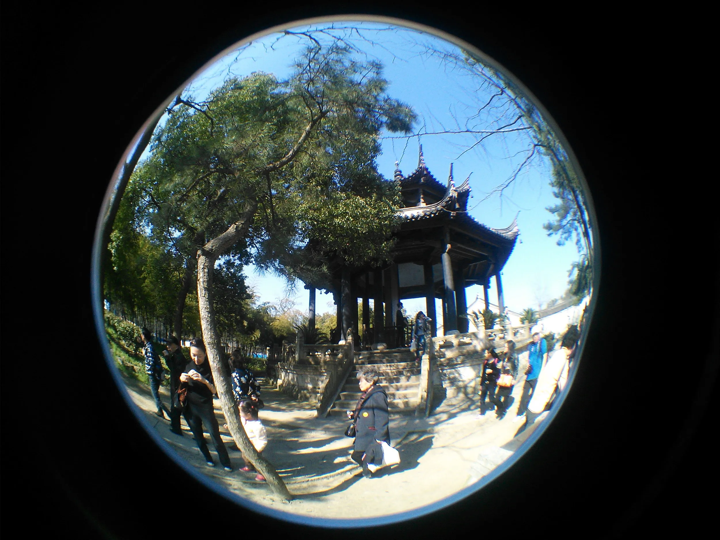 書道家の聖地、蘭亭を観光