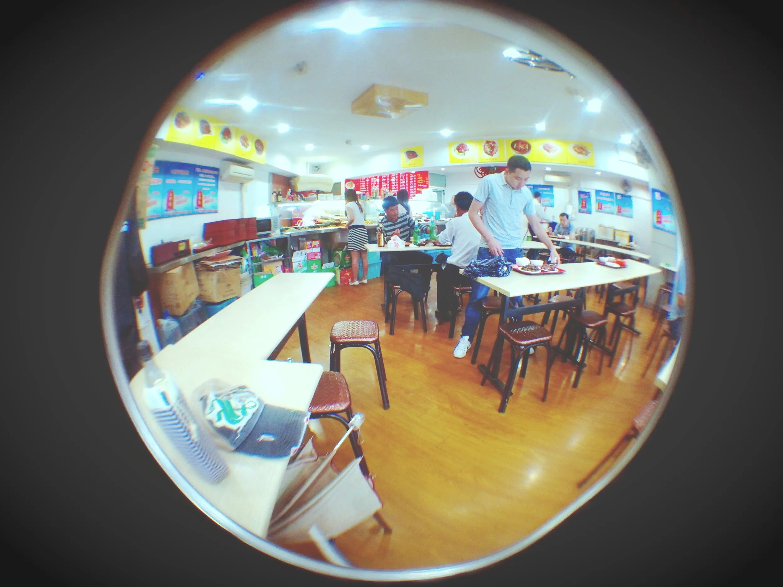 昼食でよく行く食堂