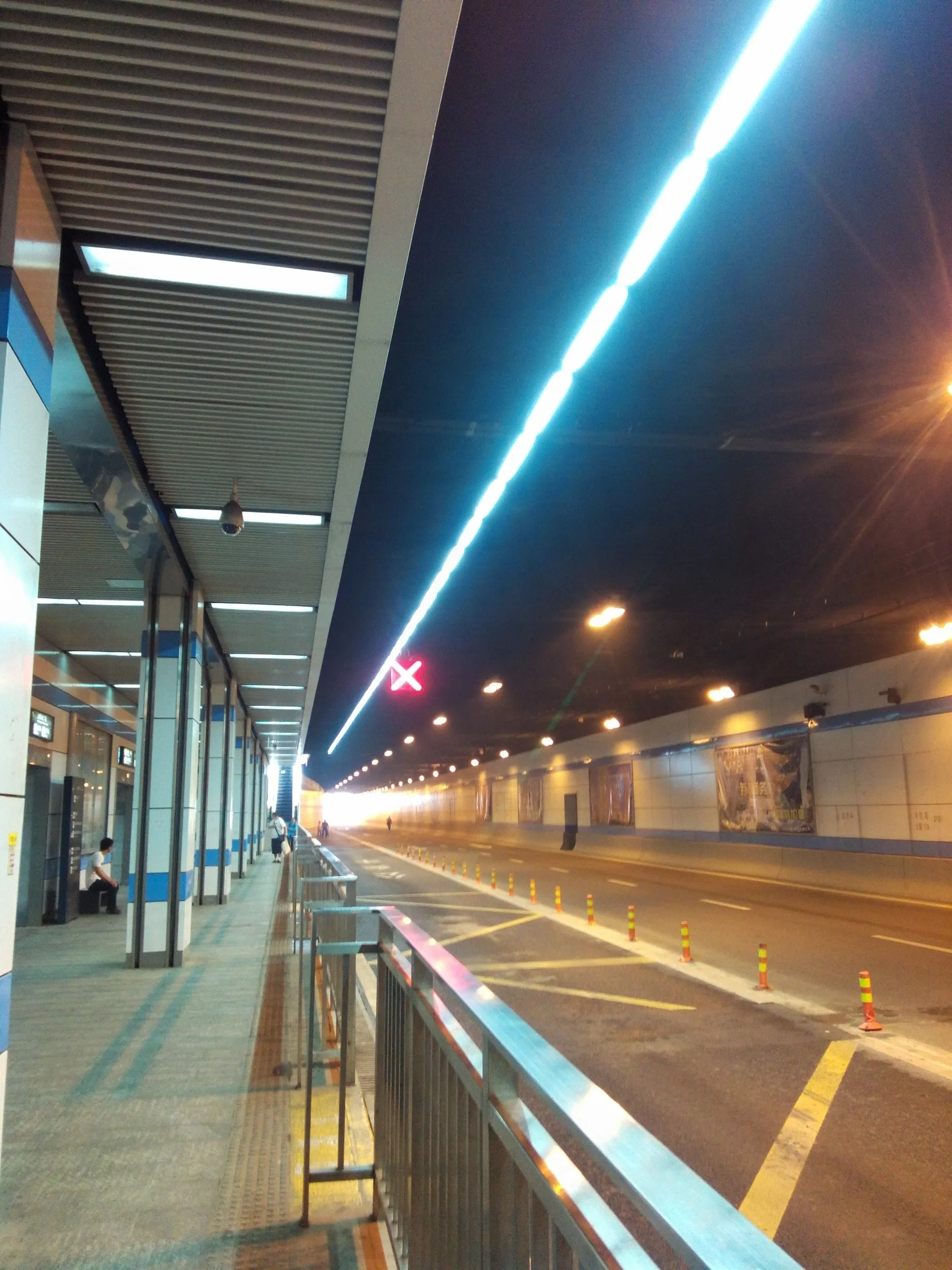 蘇州駅地下のバス乗り場