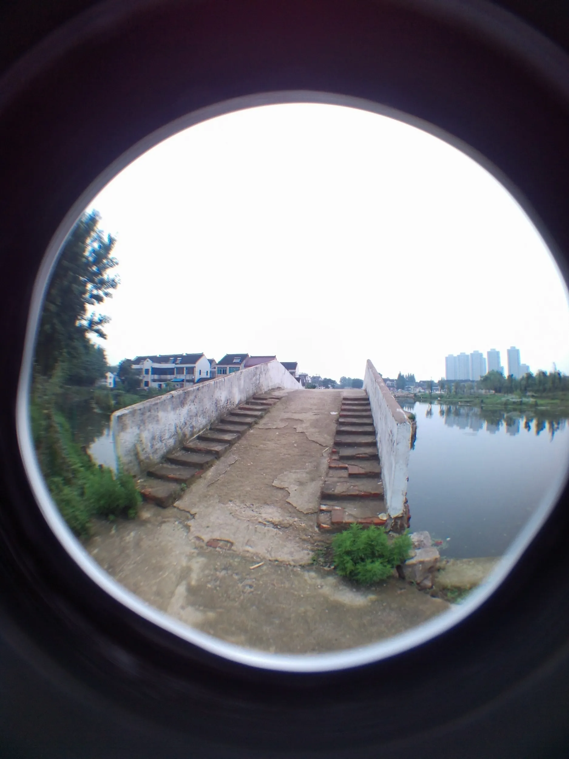 蘇州虎丘湿地公園の古い橋
