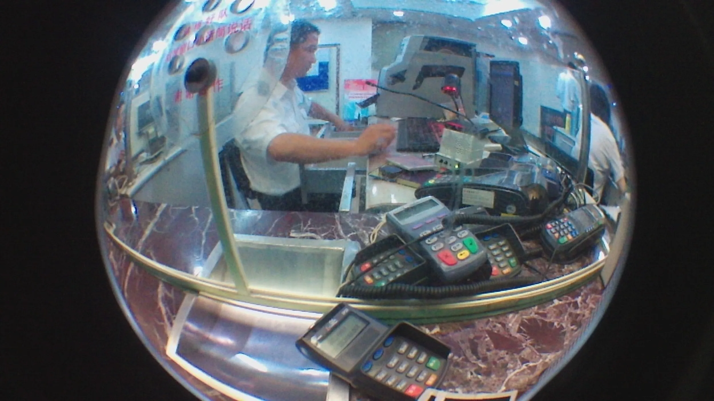 上海駅で切符購入