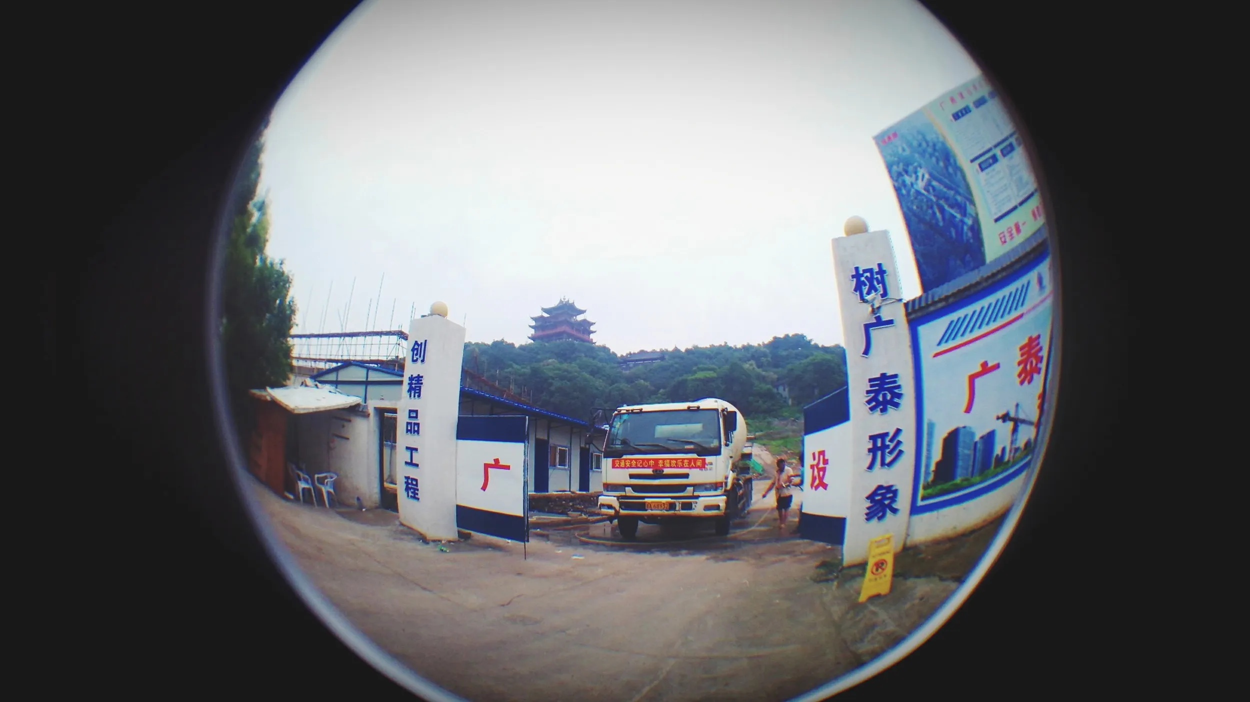 吴山から河坊街へ向かう