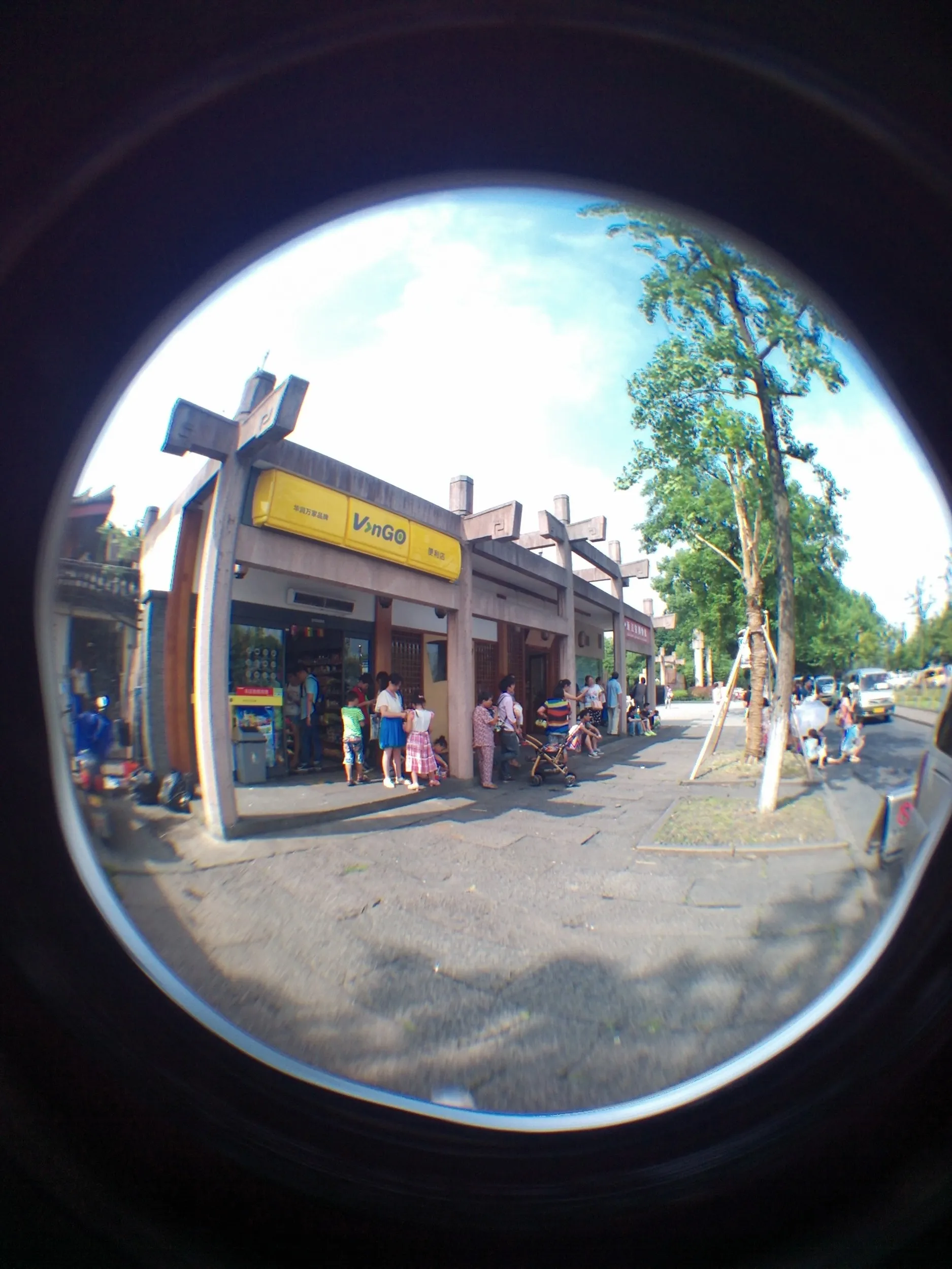 浙江省博物館付近