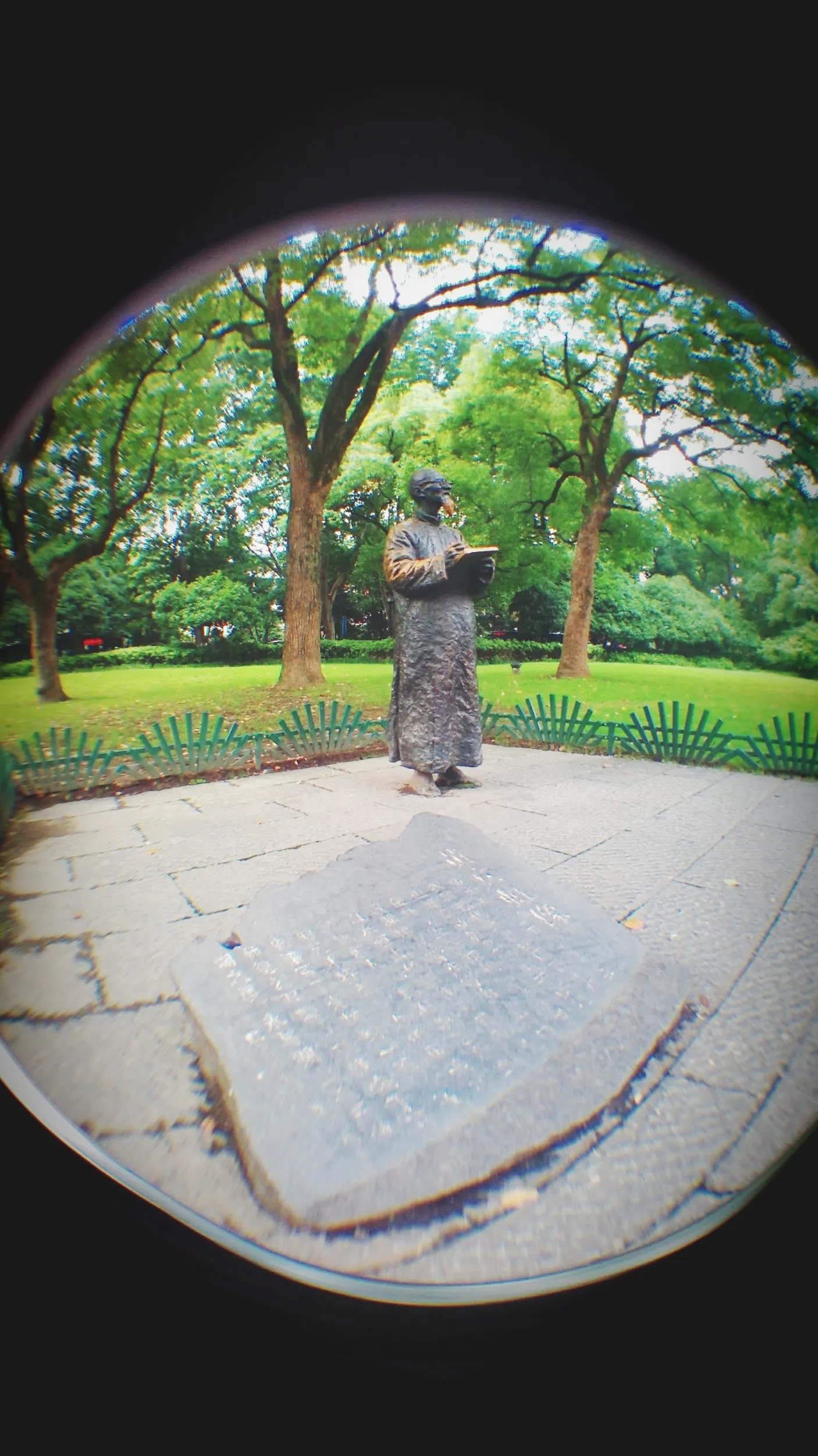 蘇堤、北側の風景