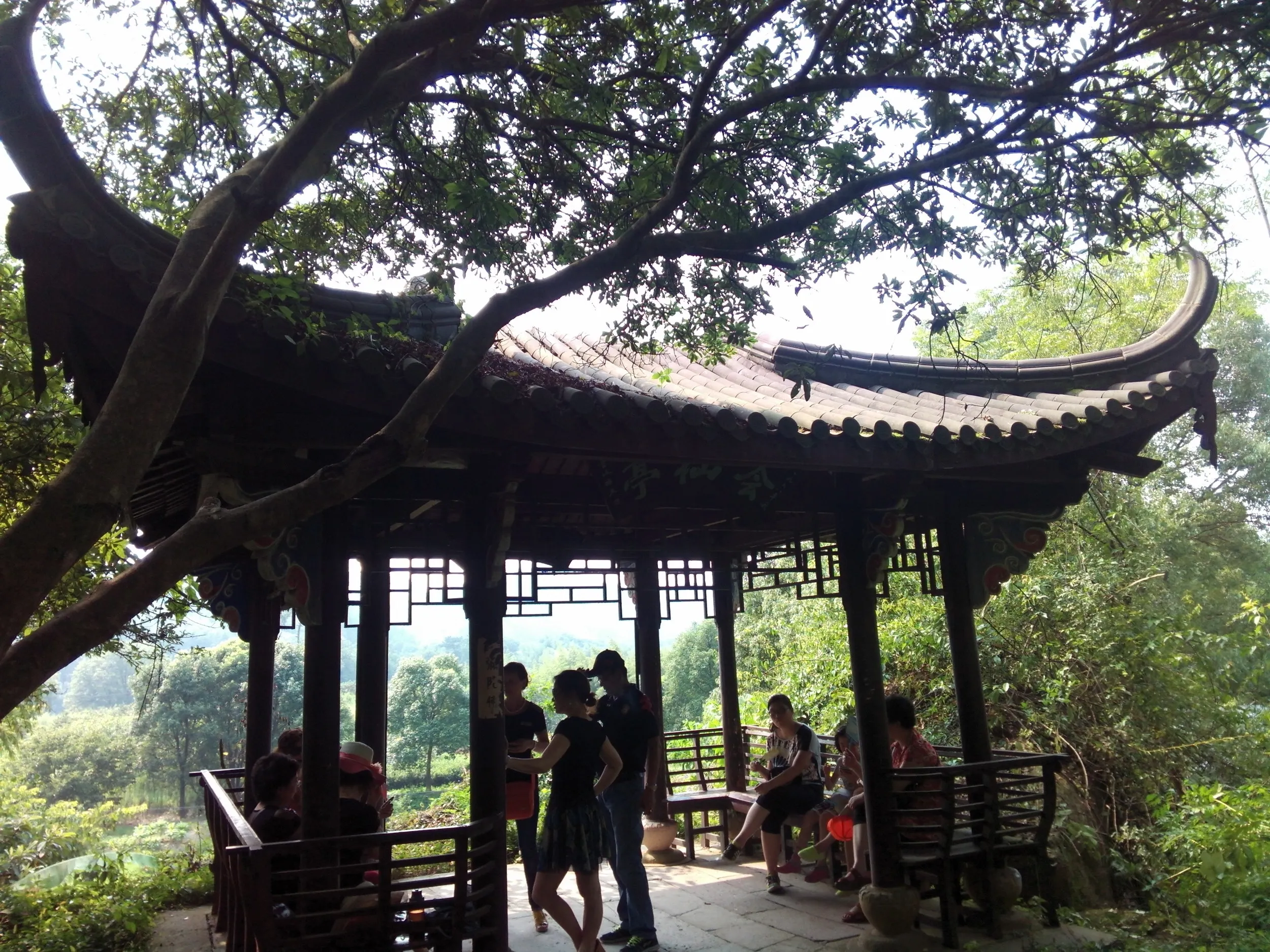 小赤壁にある休憩所