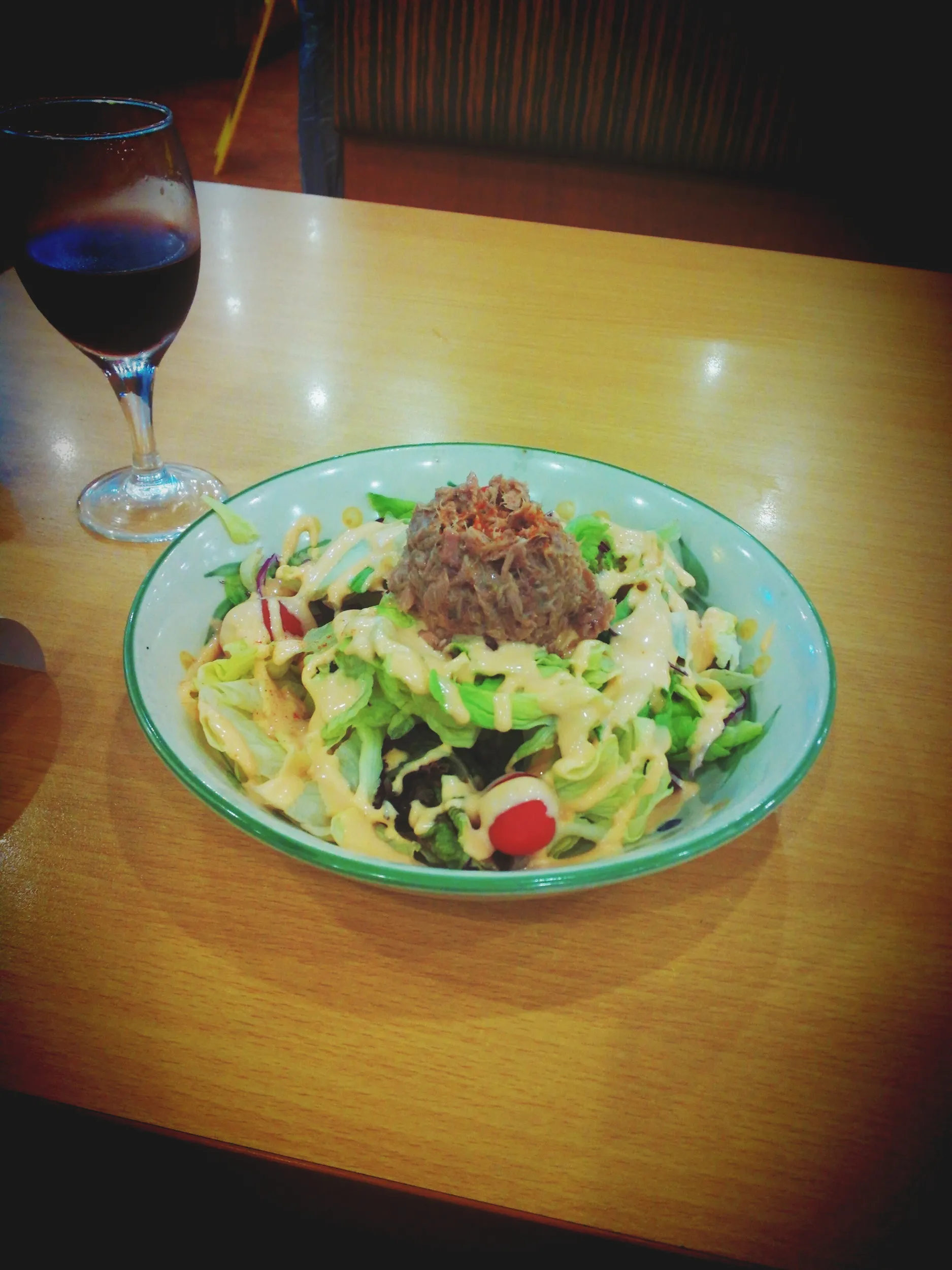 サイゼリアで食事