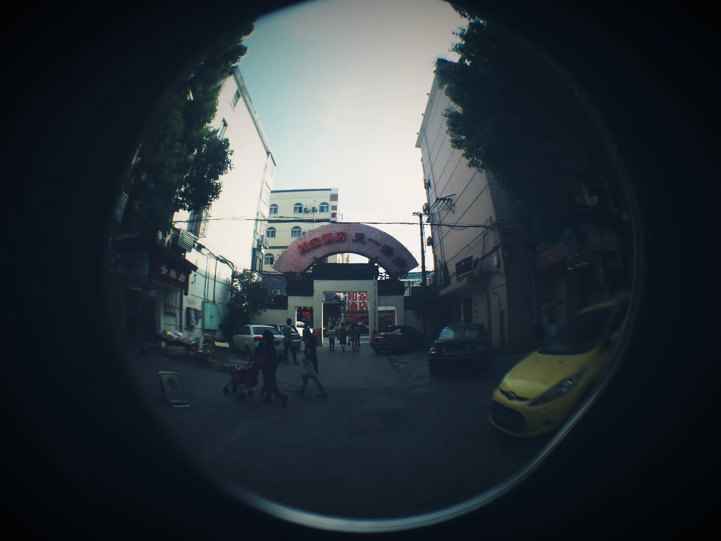 七宝老街を散歩