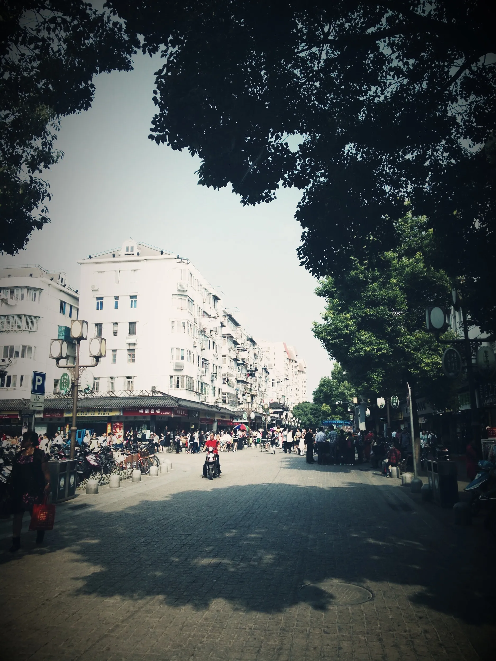 七宝老街を散歩