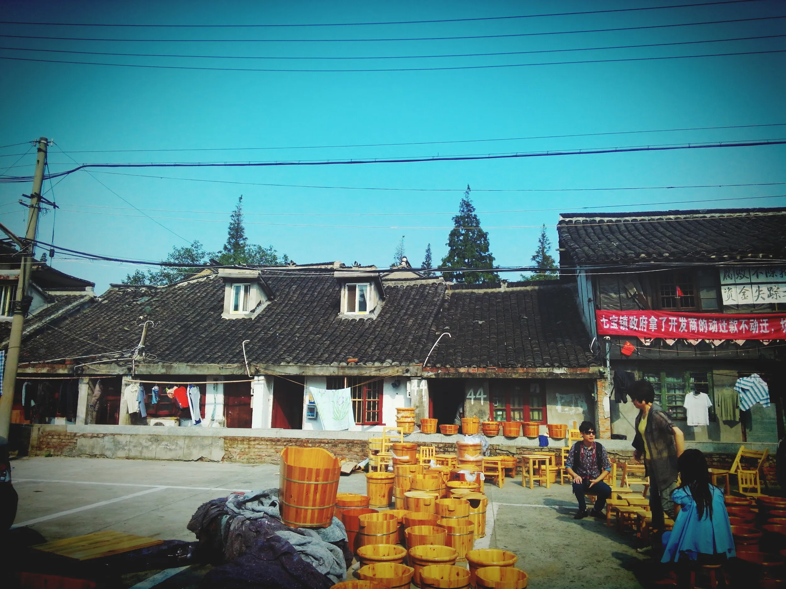 七宝老街の街並み