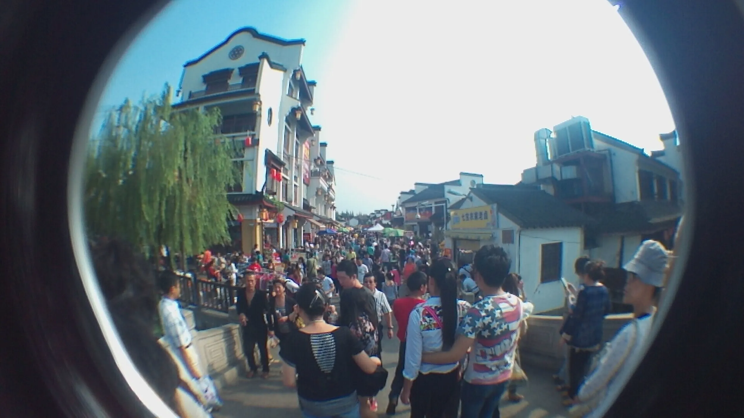 七宝老街の風景