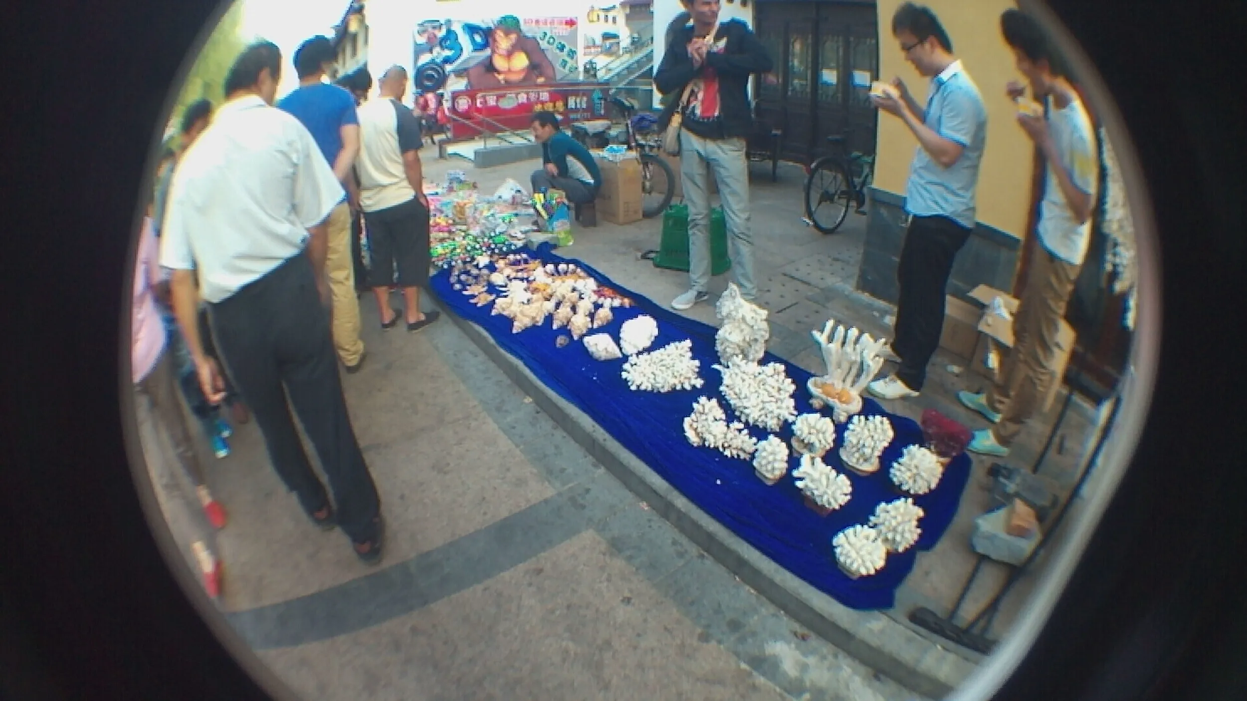 運河沿いの風景